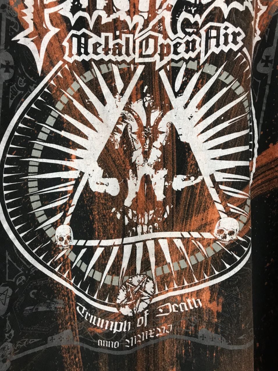 Vintage Metal rock distressed vintage tee Size US L / EU 52-54 / 3 - 4 Thumbnail