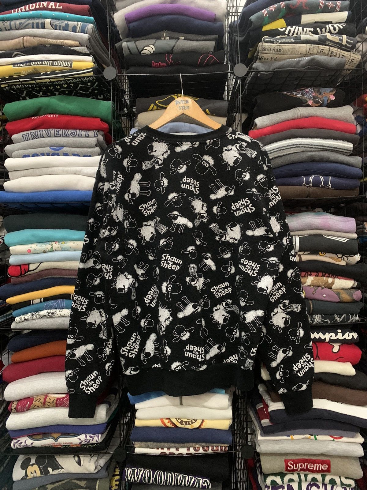 Anime × Cartoon Network Shaun the sheep movie full print sweater Size US XL / EU 56 / 4 - 2 Thumbnail