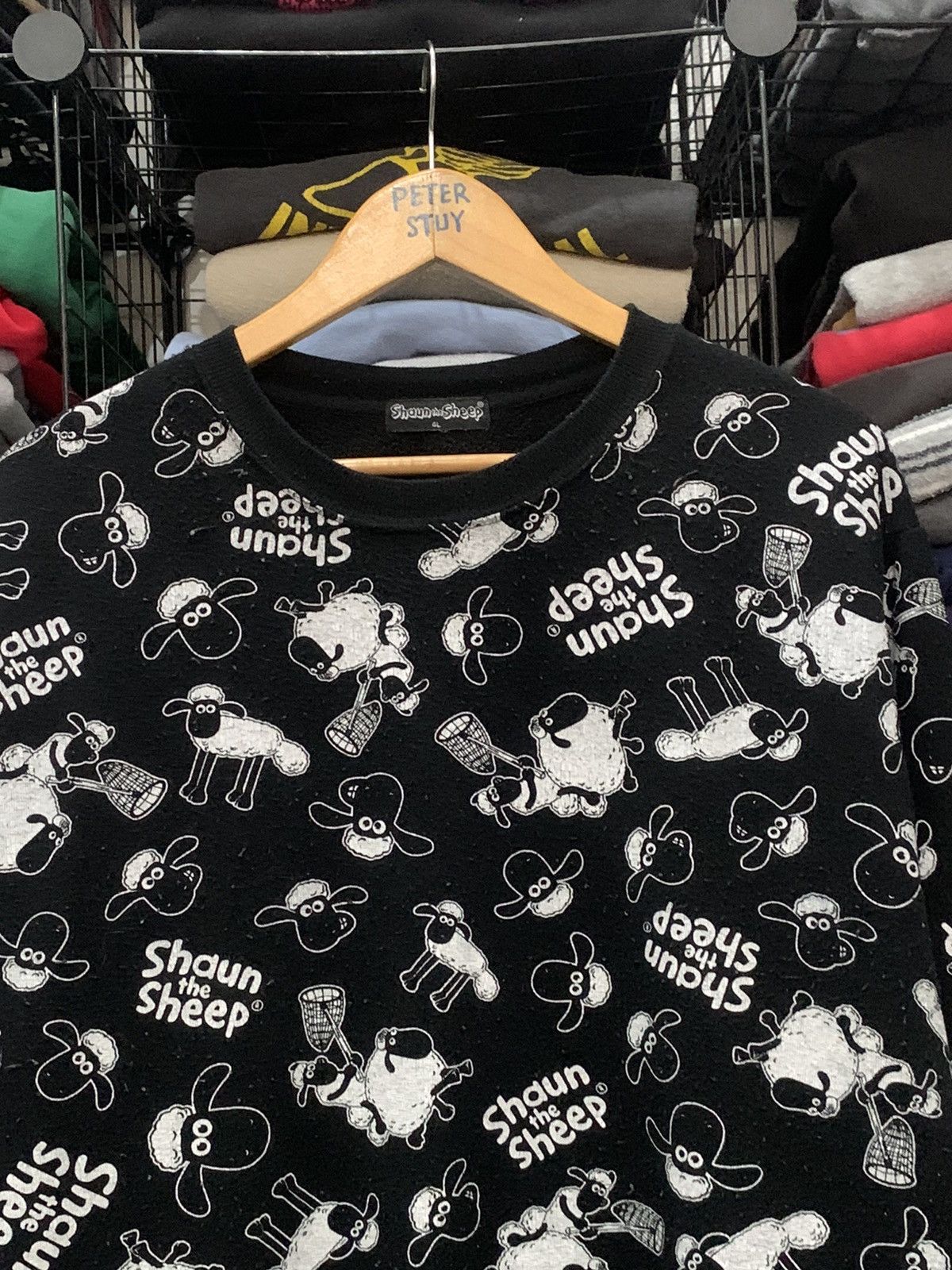 Anime × Cartoon Network Shaun the sheep movie full print sweater Size US XL / EU 56 / 4 - 3 Thumbnail