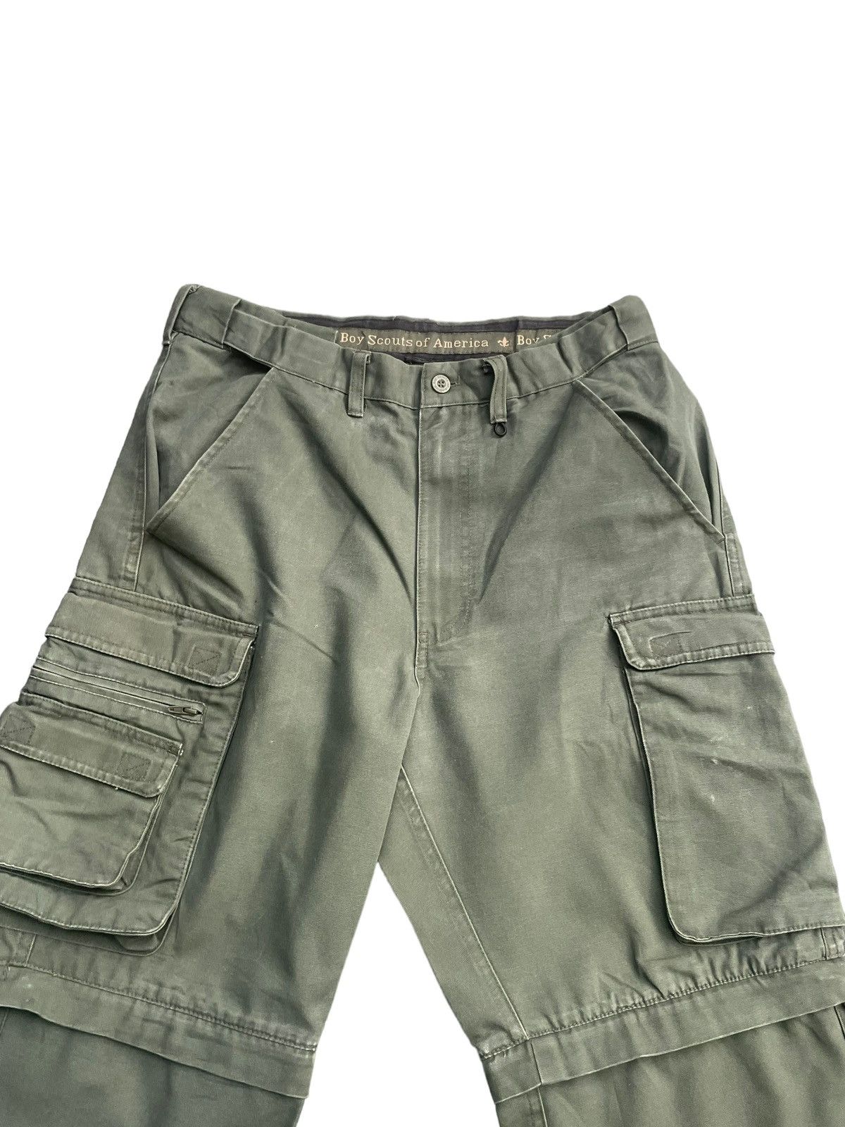 Vintage Boy Scouts Of America Cargo Short Trouser Size US 32 / EU 48 - 6 Thumbnail