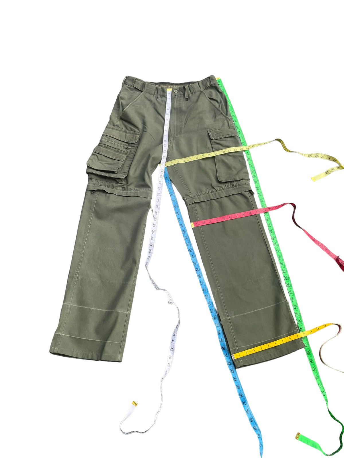 Vintage Boy Scouts Of America Cargo Short Trouser Size US 32 / EU 48 - 16 Thumbnail