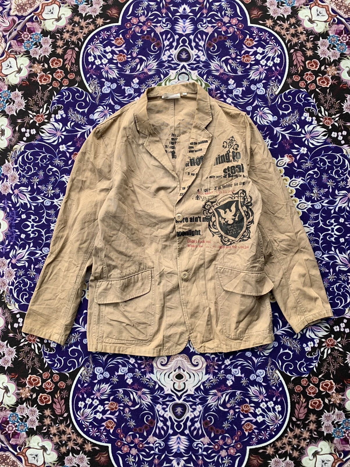 Japanese Brand Badger Jacket Size US L / EU 52-54 / 3 - 1 Thumbnail