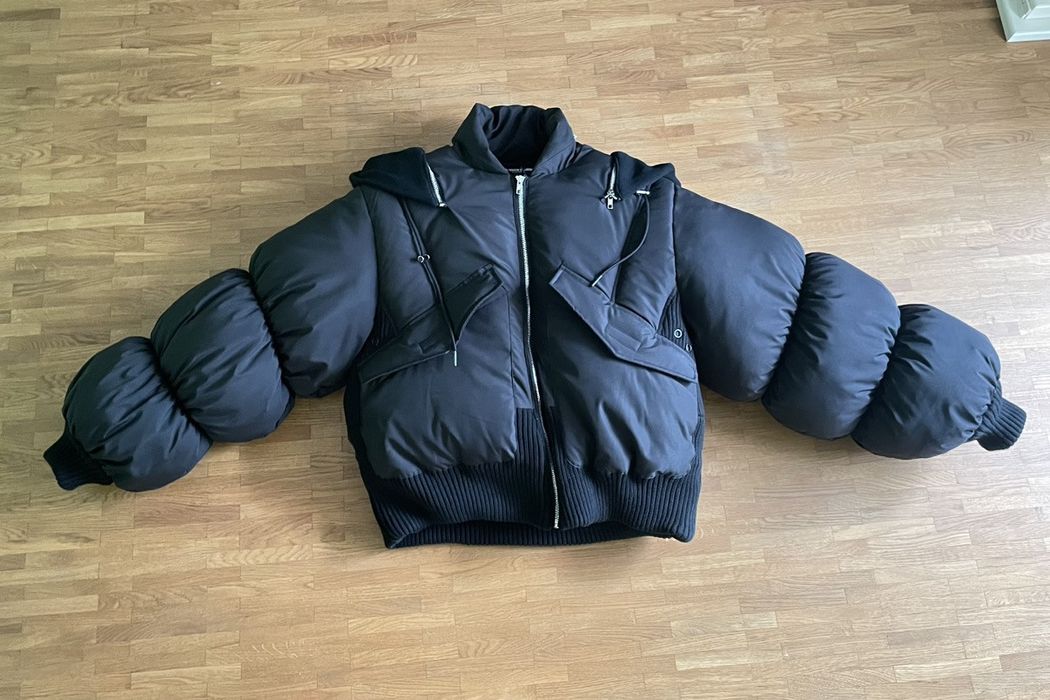 Designer RARE NO/FAITH STUDIOS BIG REMOVABLE HOOD PUFFER JACKET