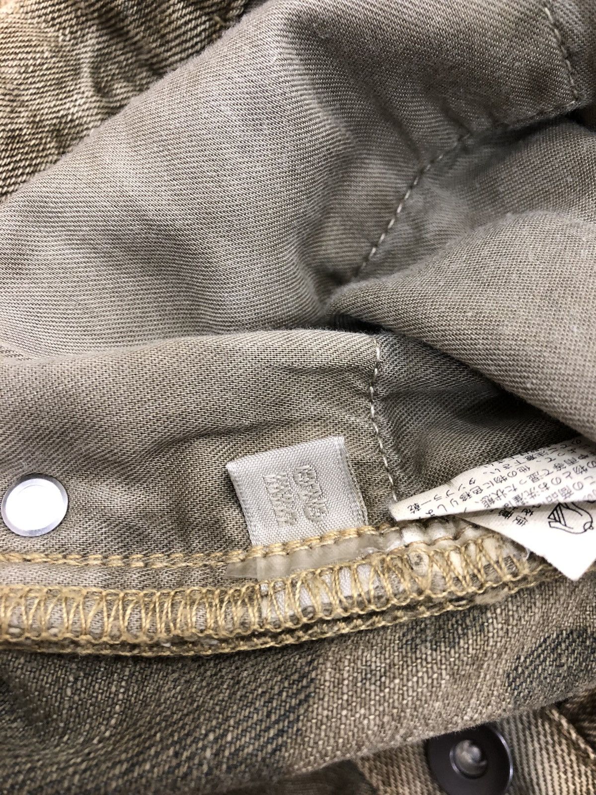 Japanese Brand Uniqlo Camo Full Print Jeans Distressed Jeans Size US 28 / EU 44 - 5 Thumbnail