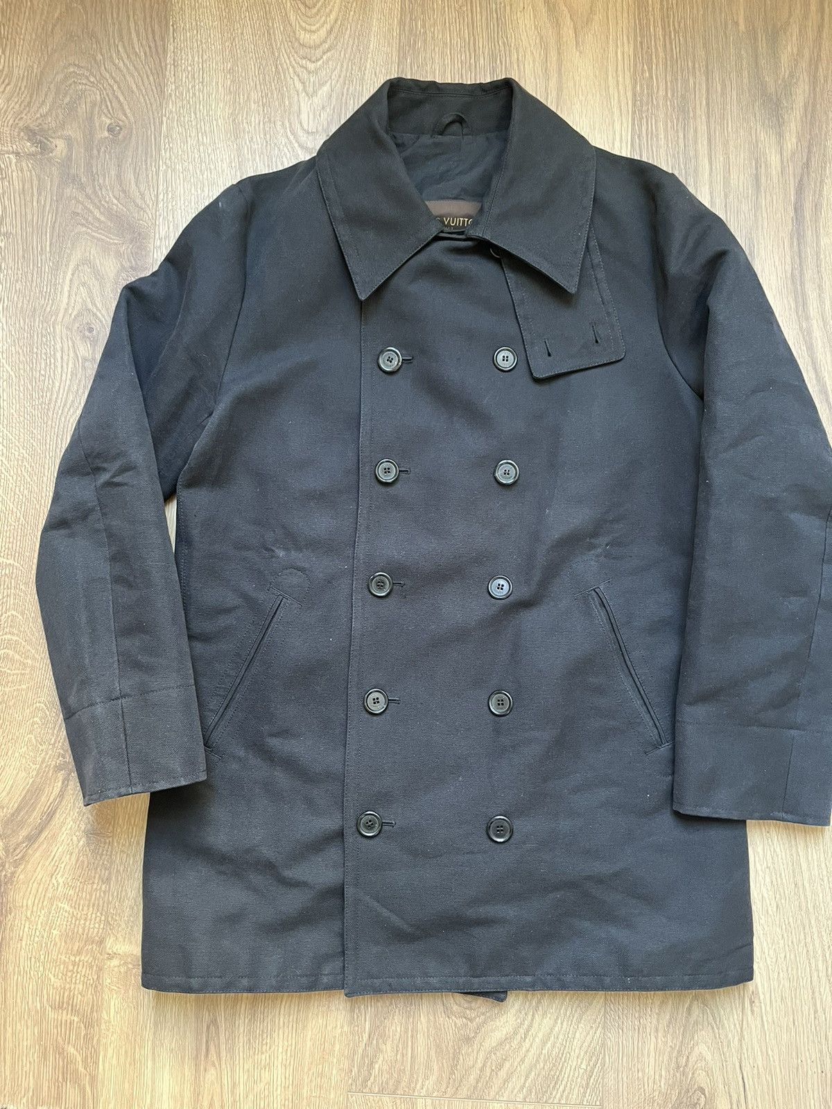 Louis Vuitton × Marc Jacobs LOUIS VUITTON summer canvas Peacoat Size US L / EU 52-54 / 3 - 1 Thumbnail