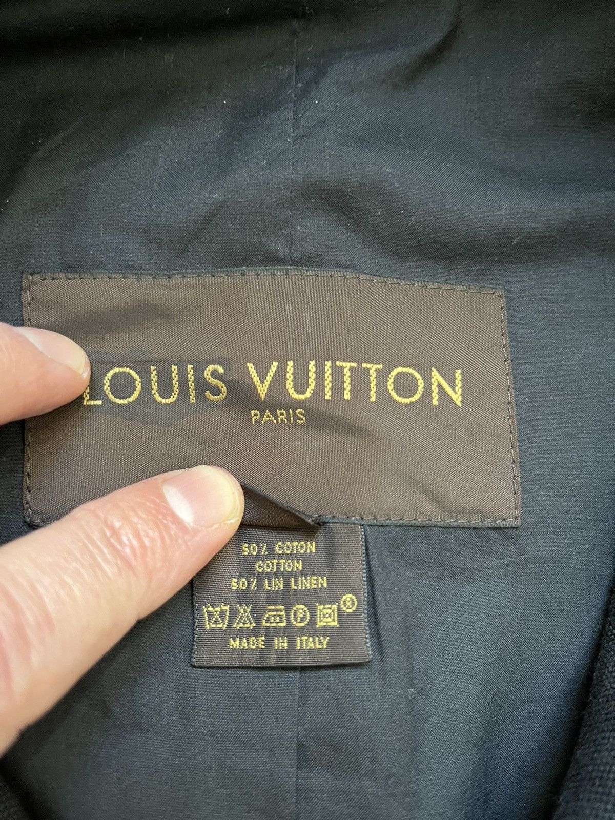 Louis Vuitton × Marc Jacobs LOUIS VUITTON summer canvas Peacoat Size US L / EU 52-54 / 3 - 10 Thumbnail