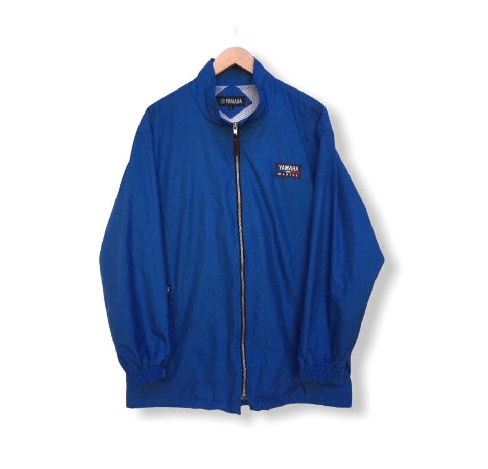 image of Vintage x Yamaha Marine Windbreaker Jacket in Blue, Men's (Size Large)