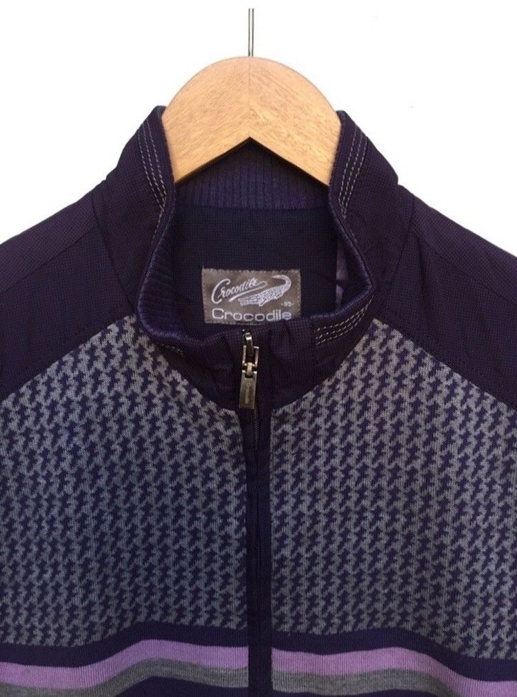 Vintage 🔥Vintage Crocodile Zipper Light Jacket Size US M / EU 48-50 / 2 - 3 Thumbnail
