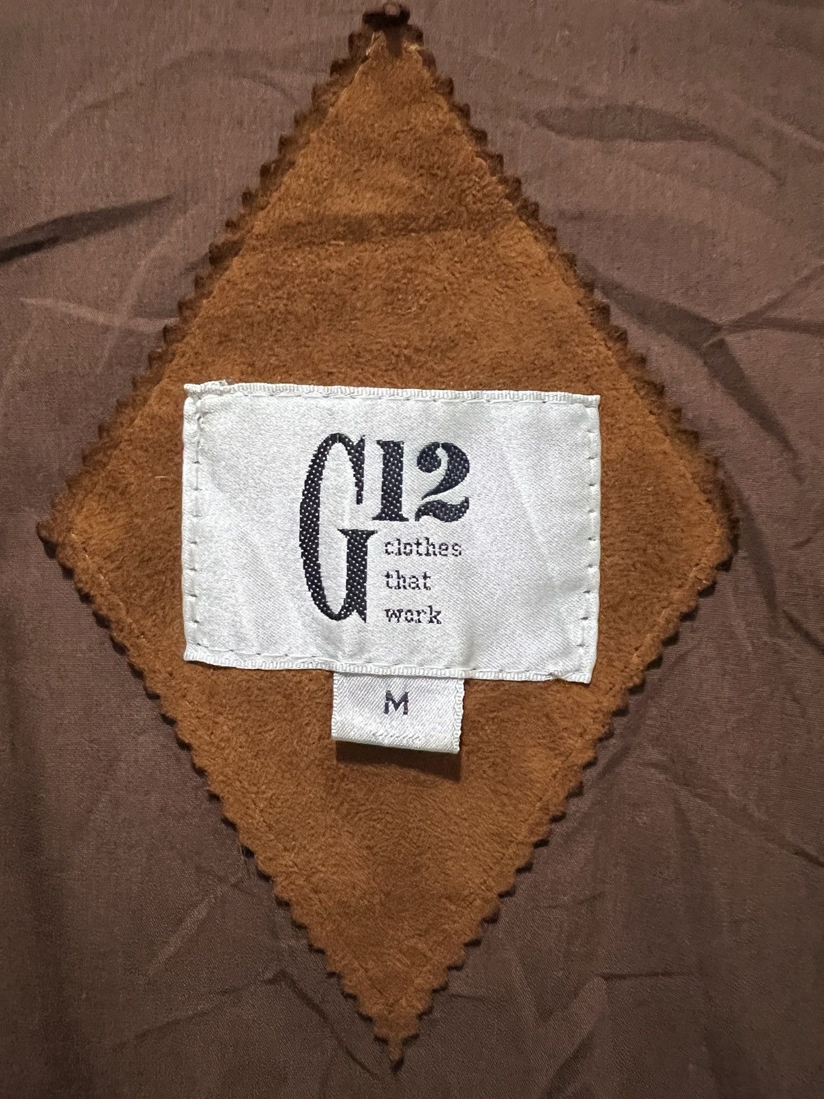 Japanese Brand × Vintage 🔥Rare Leather Suede Jacket Size US M / EU 48-50 / 2 - 3 Thumbnail