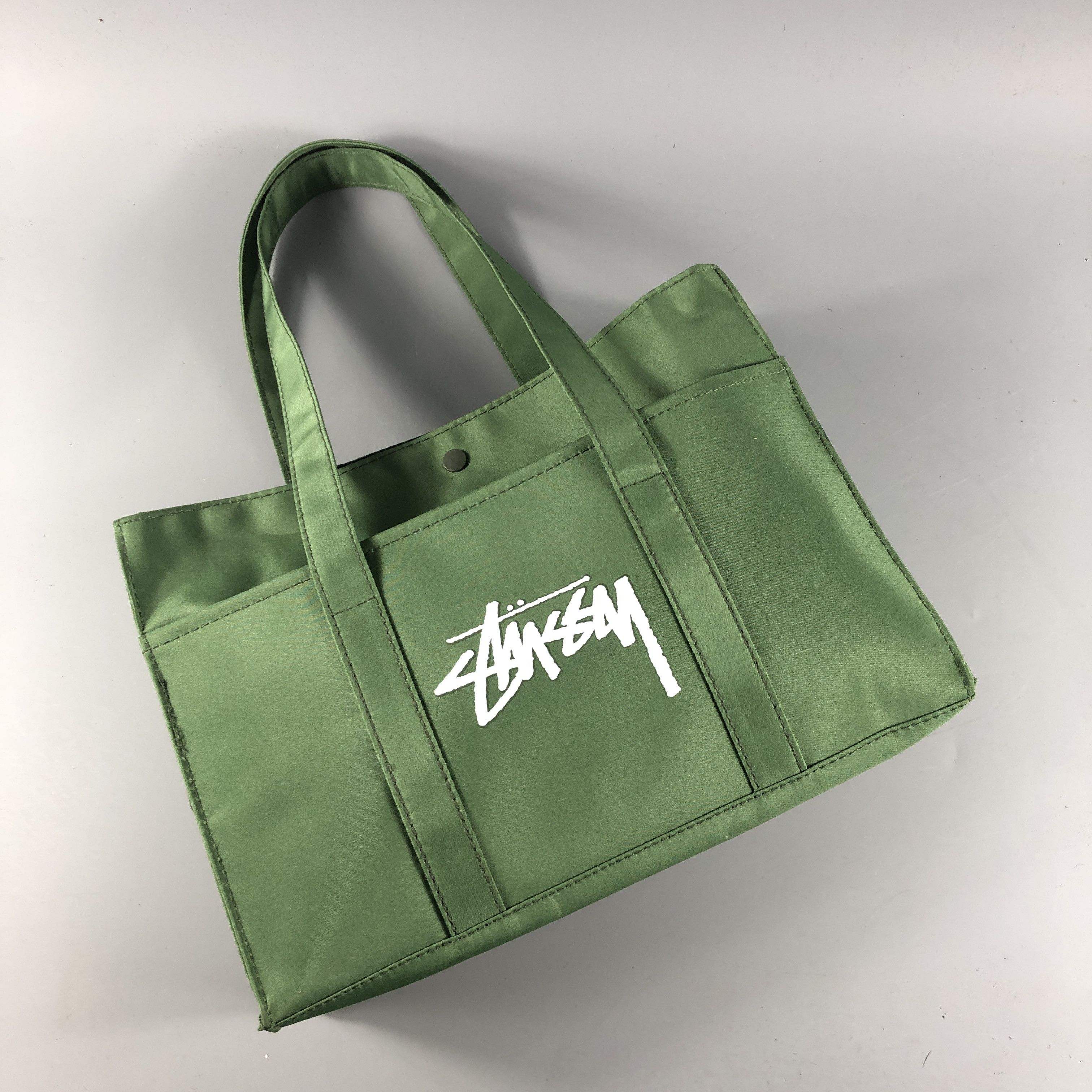Stussy Stussy Military Colour Tote Bag Stussy Magazine Bags Size ONE SIZE - 5 Thumbnail