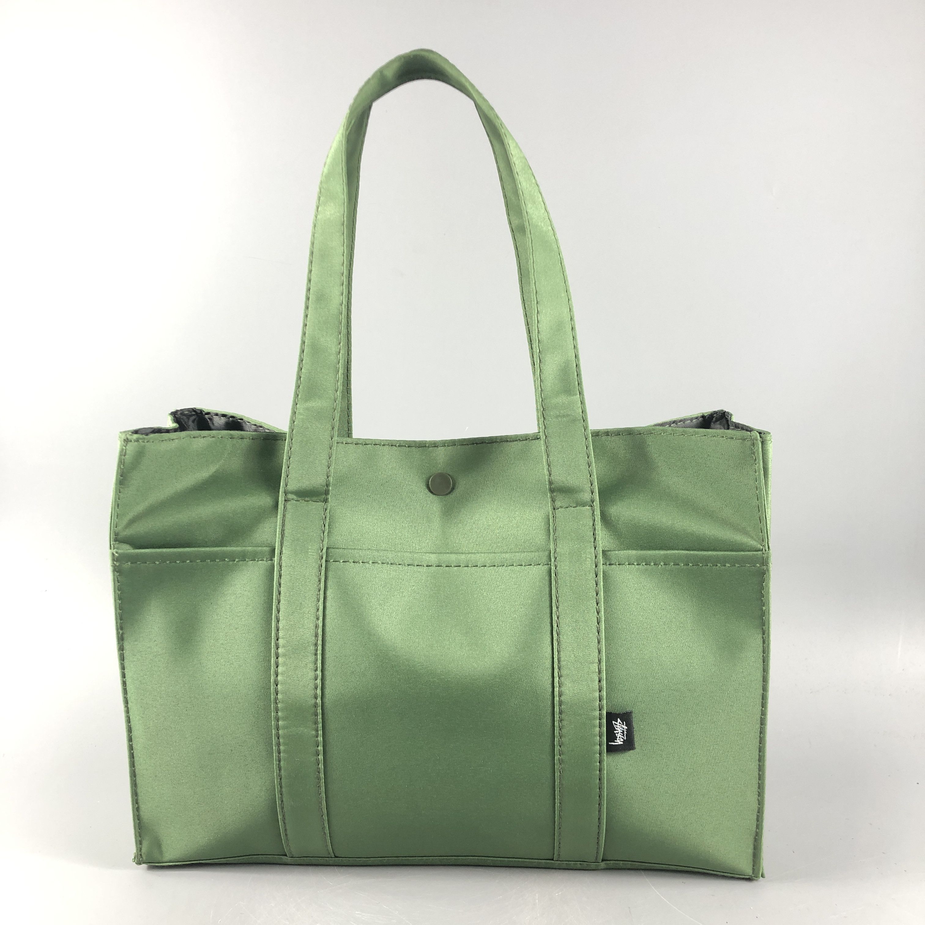 Stussy Stussy Military Colour Tote Bag Stussy Magazine Bags Size ONE SIZE - 3 Thumbnail