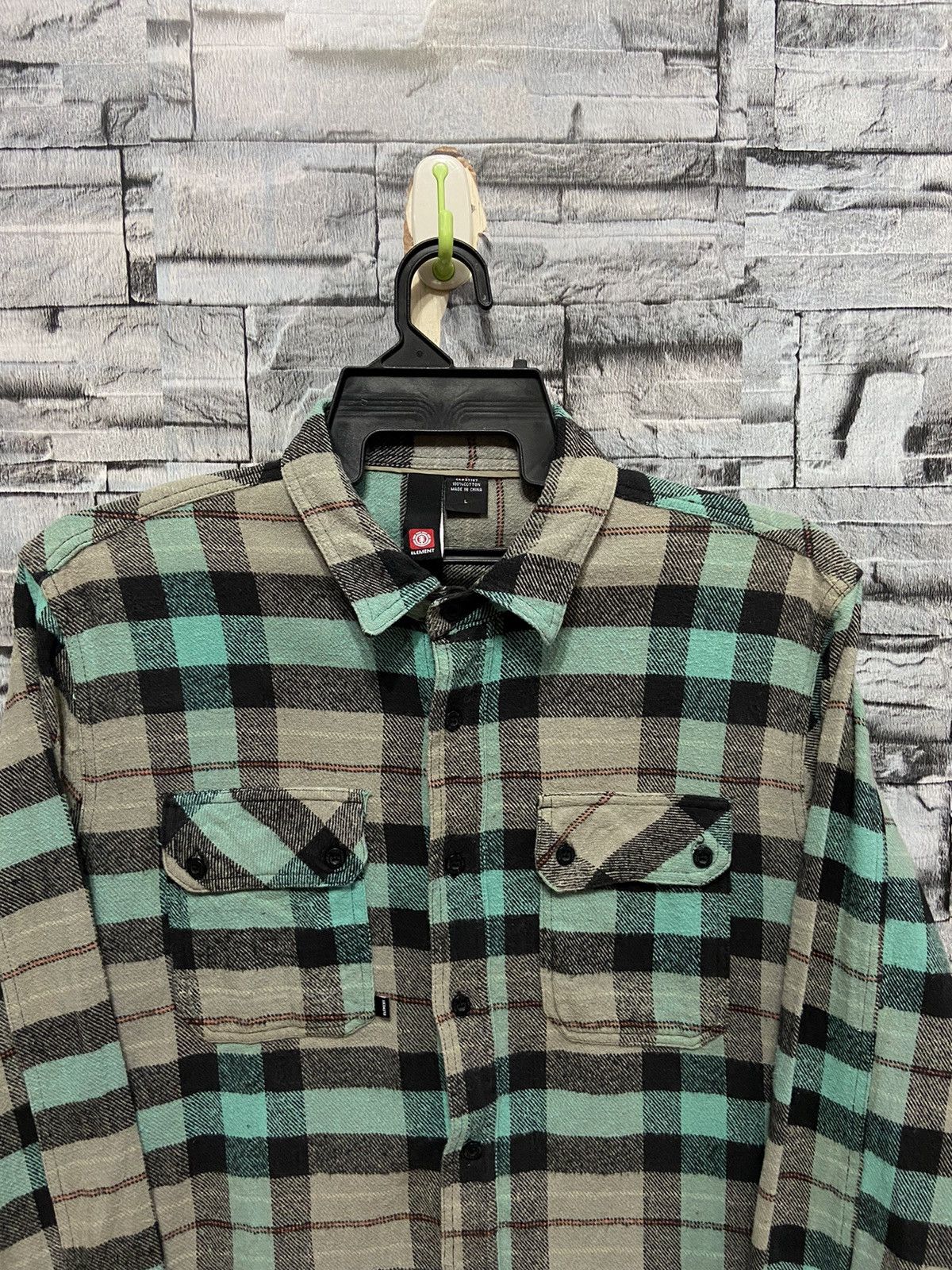 Element Element Skate Flannel double pocket plaid design Size US L / EU 52-54 / 3 - 2 Thumbnail