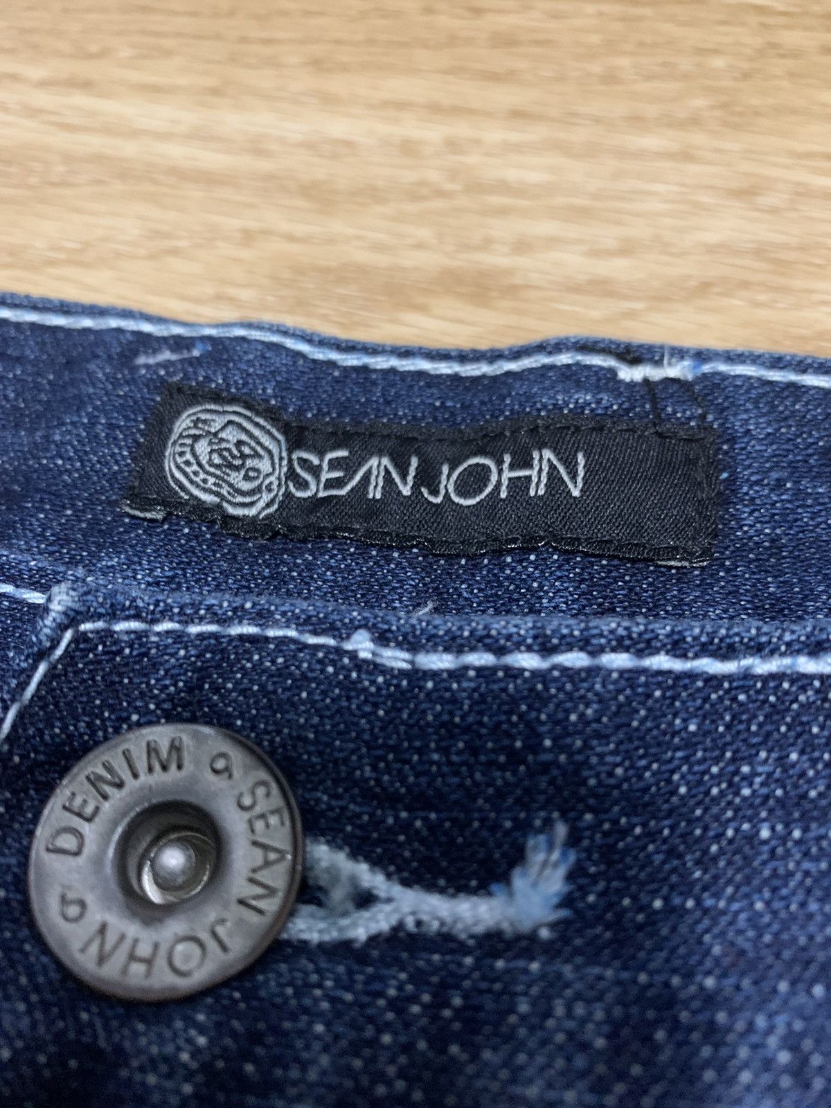 Sean John Sean John Denim Embroidery Logo Size US 34 / EU 50 - 4 Thumbnail