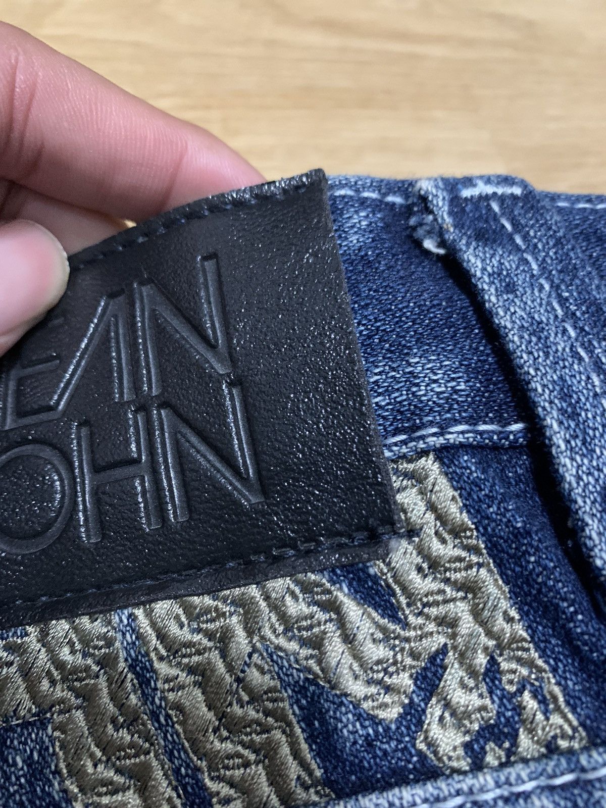 Sean John Sean John Denim Embroidery Logo Size US 34 / EU 50 - 18 Thumbnail