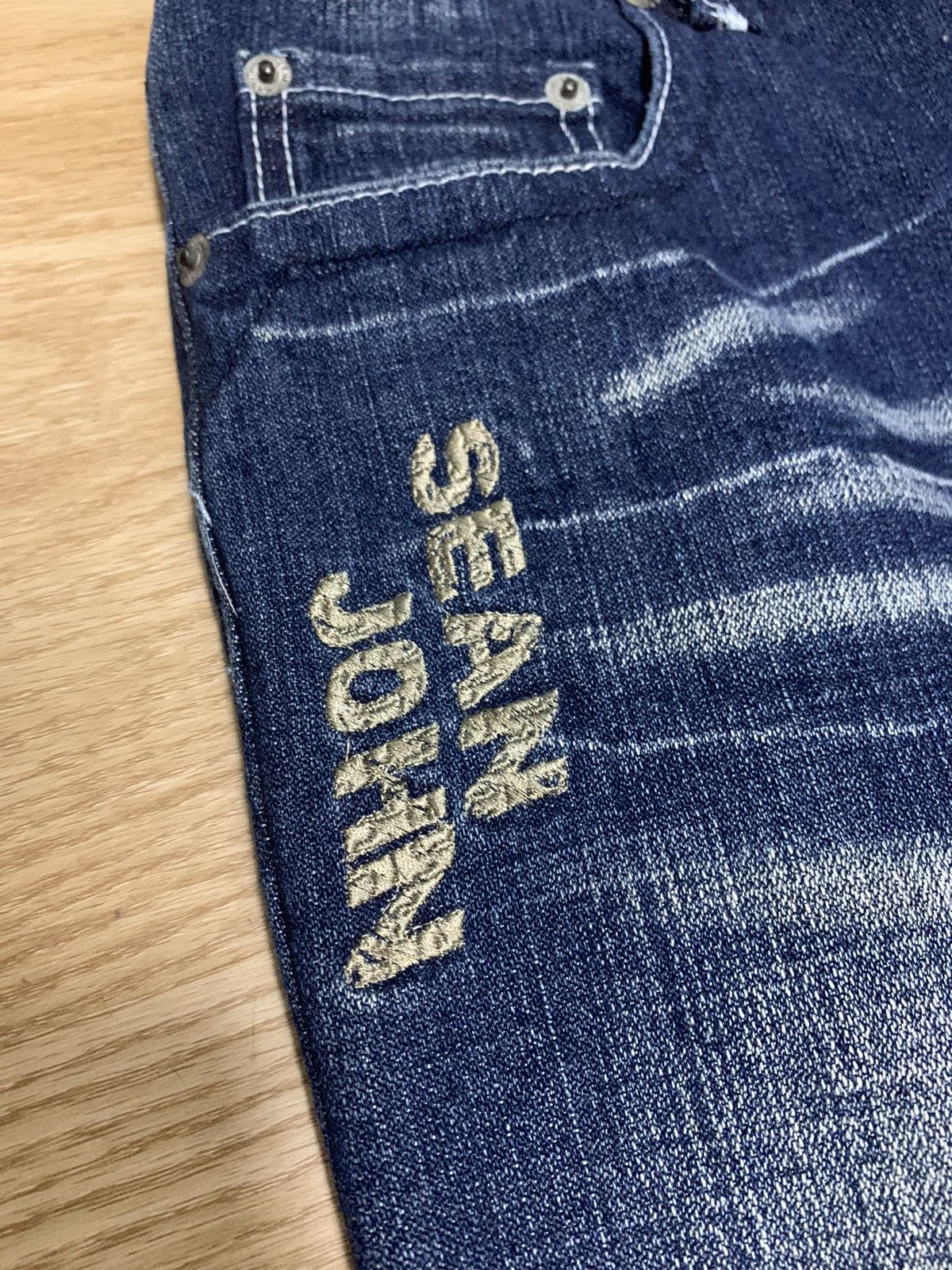 Sean John Sean John Denim Embroidery Logo Size US 34 / EU 50 - 3 Thumbnail