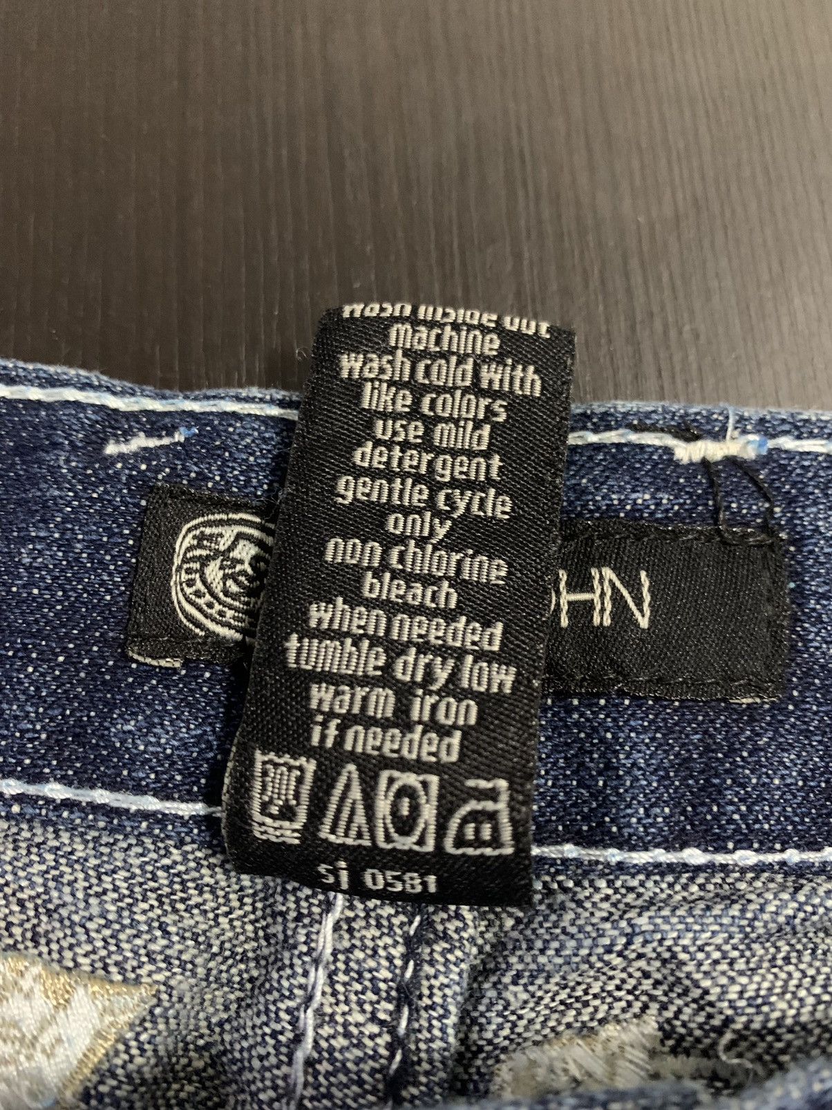 Sean John Sean John Denim Embroidery Logo Size US 34 / EU 50 - 8 Thumbnail