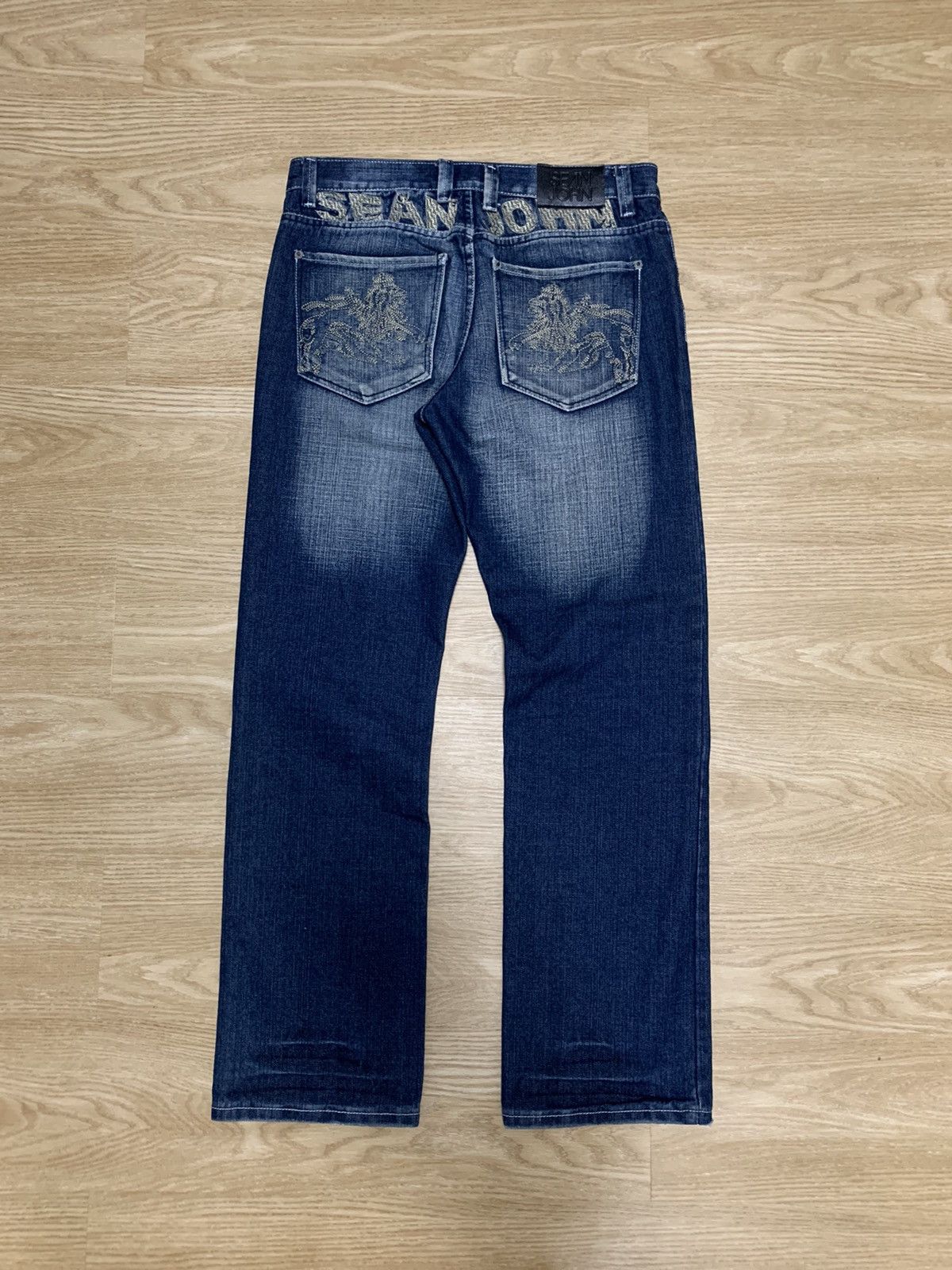 Sean John Sean John Denim Embroidery Logo Size US 34 / EU 50 - 2 Thumbnail