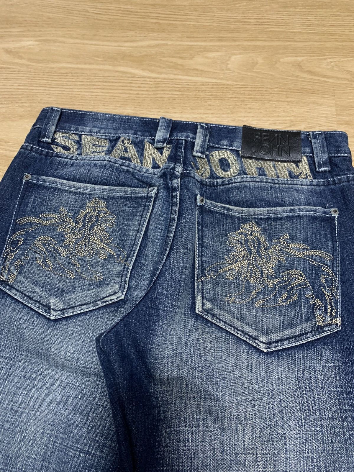 Sean John Sean John Denim Embroidery Logo Size US 34 / EU 50 - 6 Thumbnail