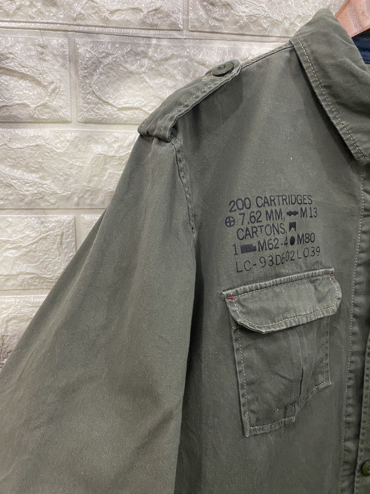 Japanese Brand Oil cake US Air Force Button Shirt Size US XL / EU 56 / 4 - 5 Thumbnail