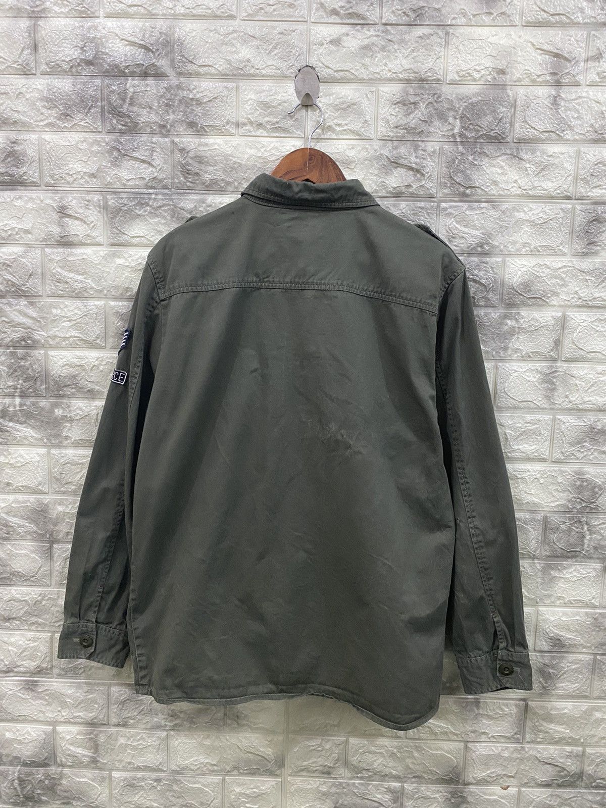 Japanese Brand Oil cake US Air Force Button Shirt Size US XL / EU 56 / 4 - 2 Thumbnail
