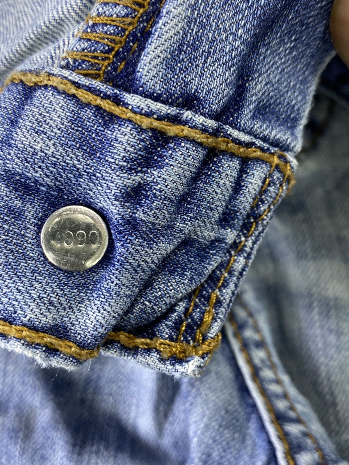 Jean Vintage Levis 527 Distress Blue wash Jeans - J541 Size US 33 - 6 Thumbnail
