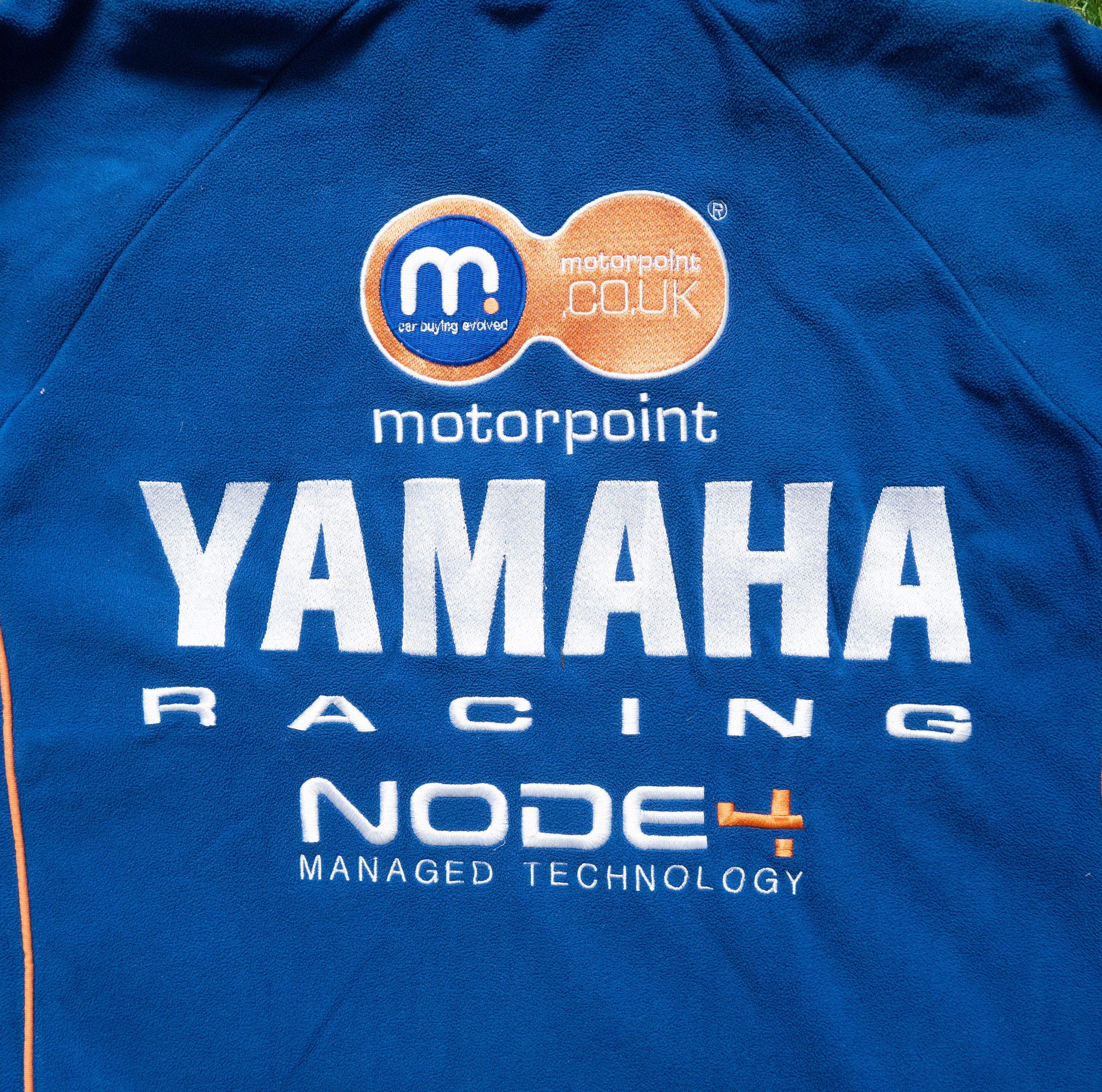 Vintage Vintage Yamaha Racing Heavy Fleece Jacket XL Size US XL / EU 56 / 4 - 5 Thumbnail