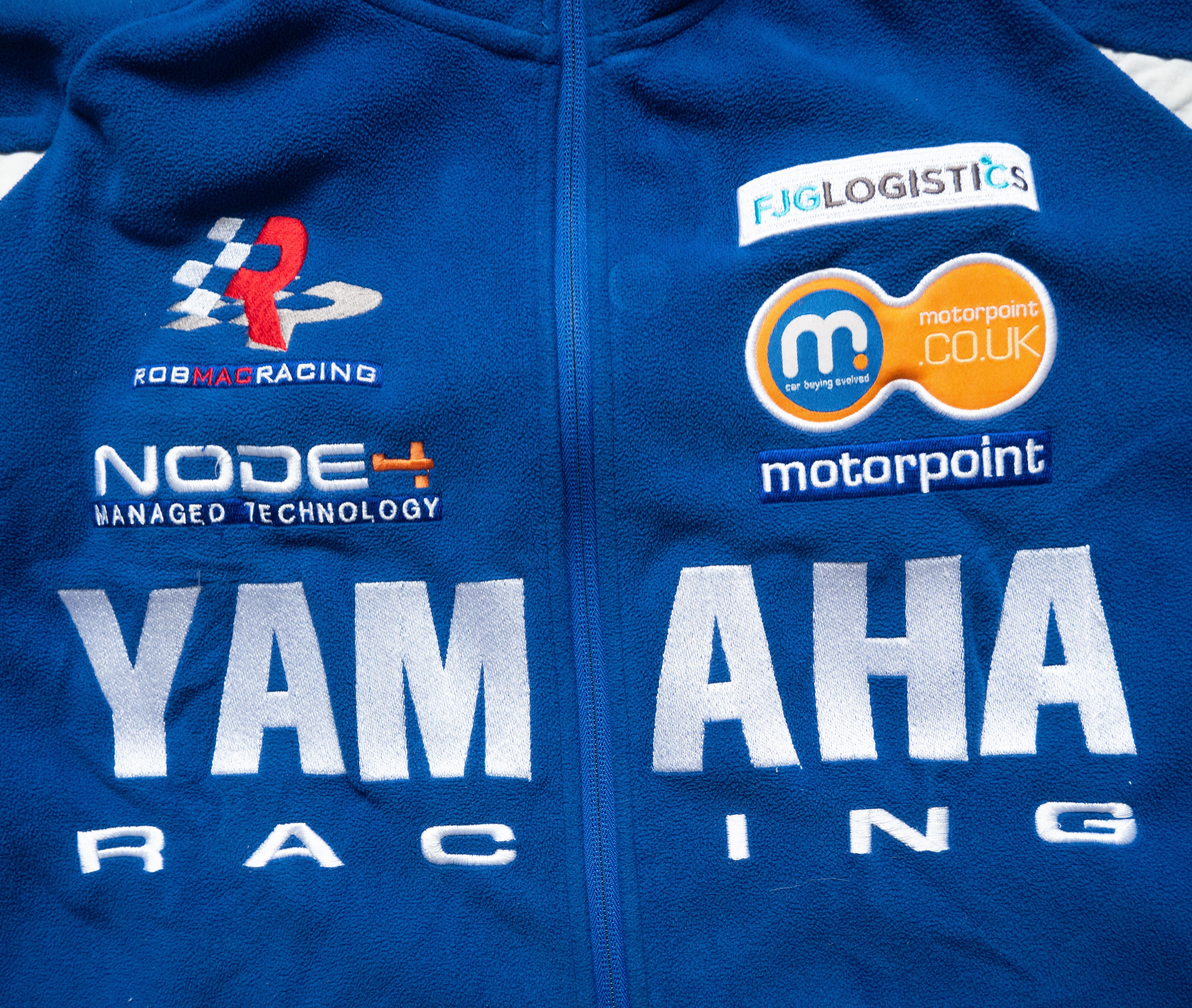 Vintage Vintage Yamaha Racing Heavy Fleece Jacket XL Size US XL / EU 56 / 4 - 3 Thumbnail
