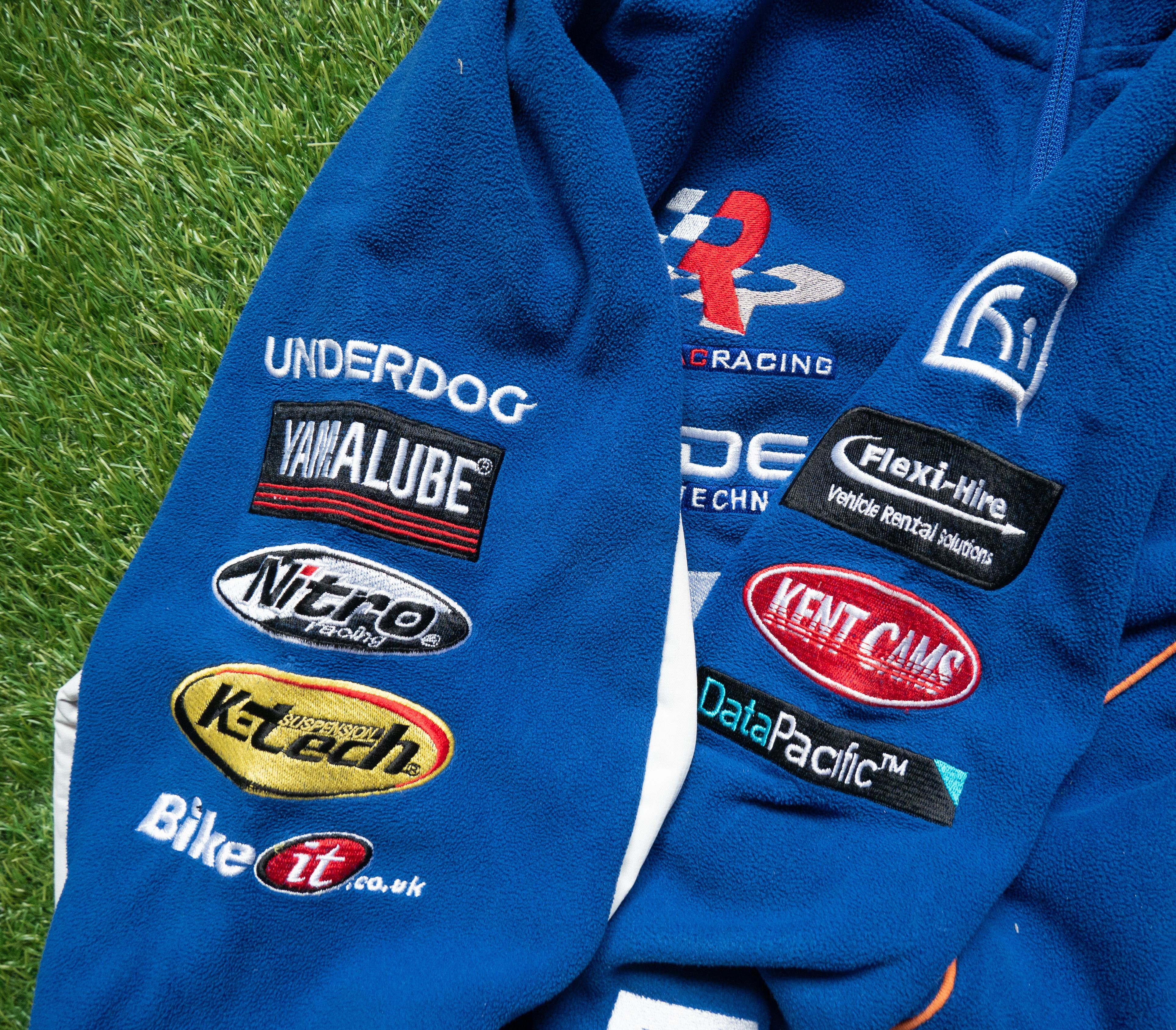Vintage Vintage Yamaha Racing Heavy Fleece Jacket XL Size US XL / EU 56 / 4 - 4 Thumbnail