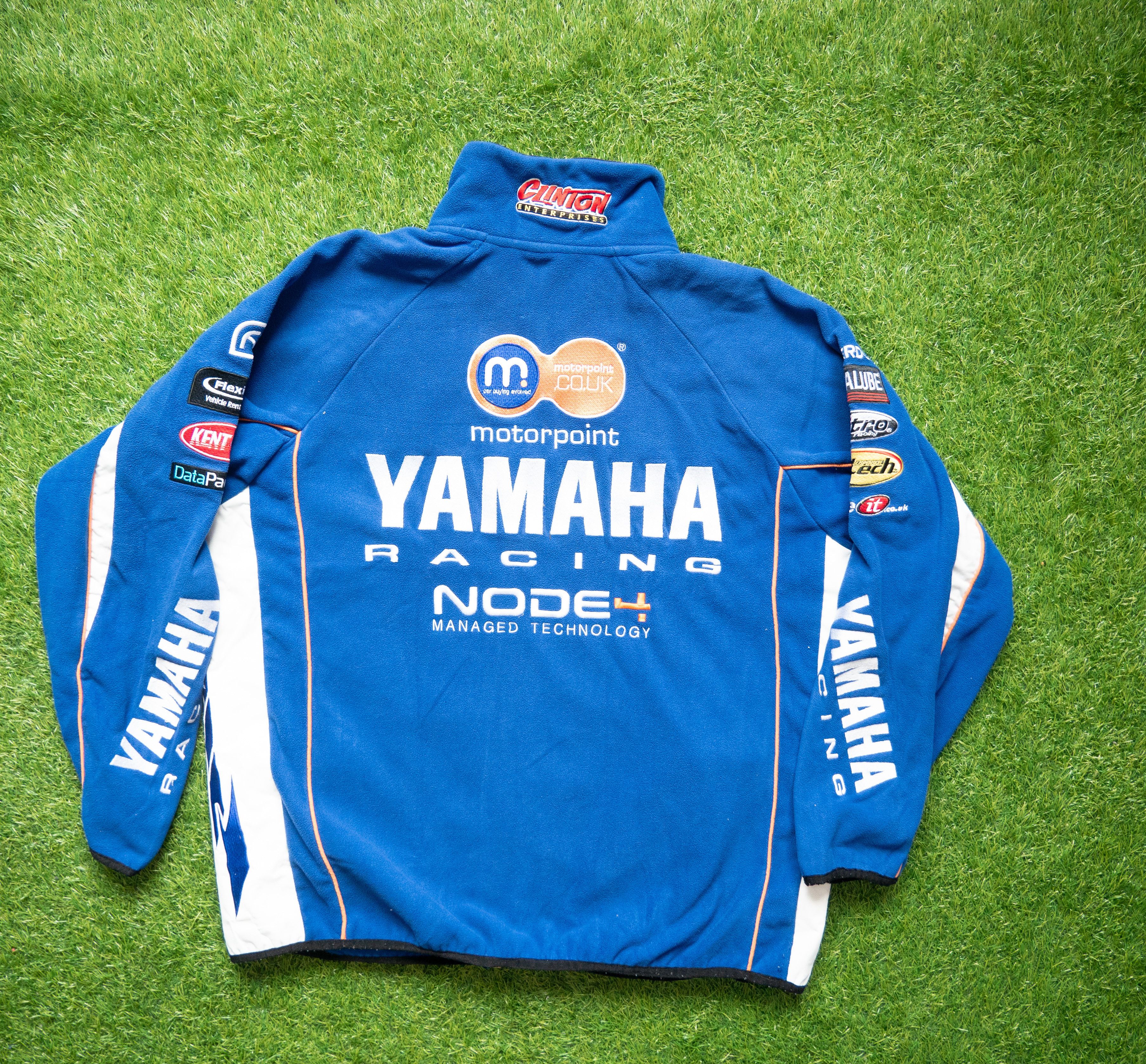 Vintage Vintage Yamaha Racing Heavy Fleece Jacket XL Size US XL / EU 56 / 4 - 2 Thumbnail