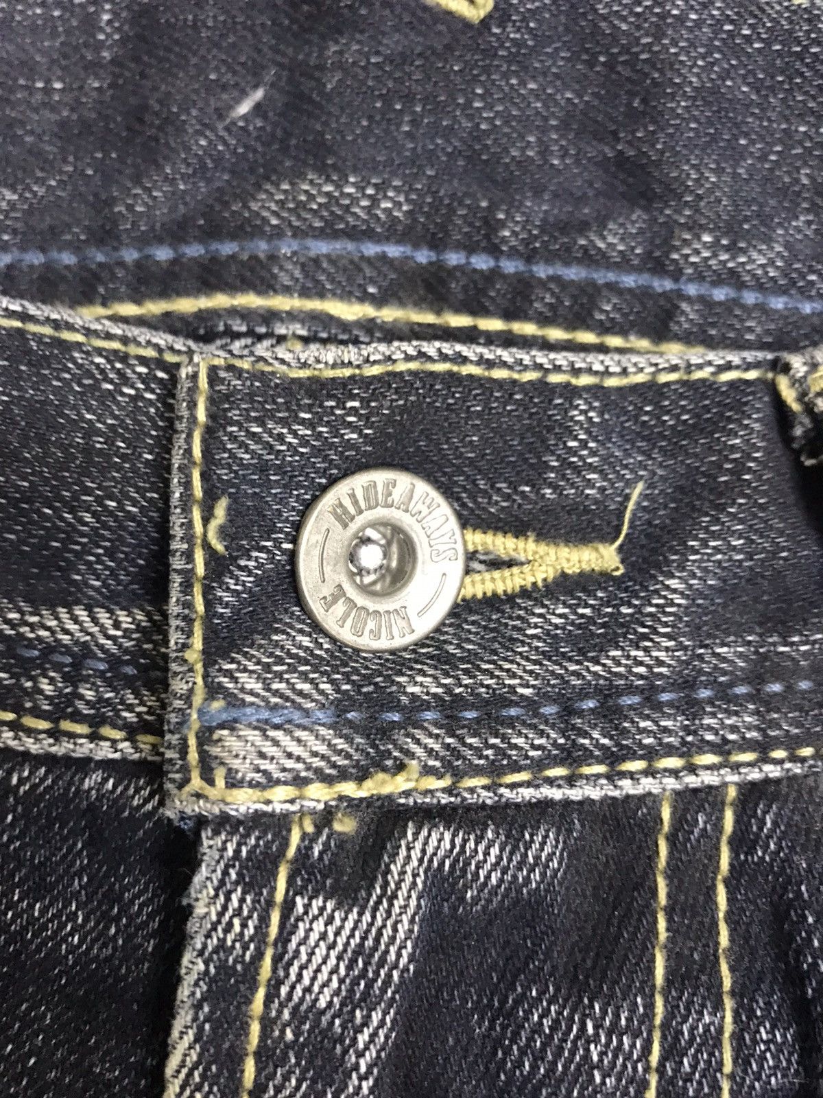 Japanese Brand HIDEAWAYS Japan Flare Jeans Size US 32 / EU 48 - 7 Thumbnail