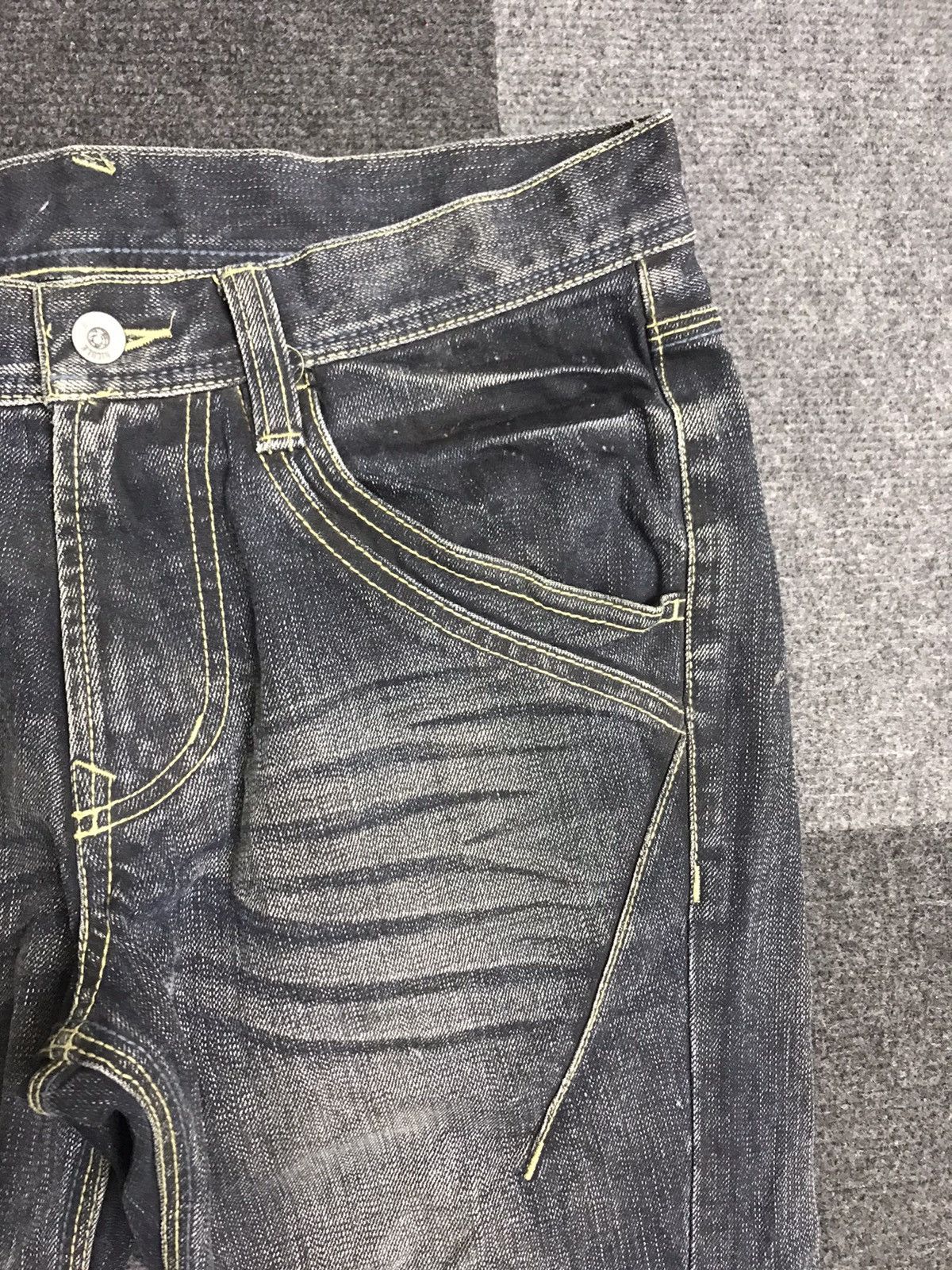 Japanese Brand HIDEAWAYS Japan Flare Jeans Size US 32 / EU 48 - 6 Thumbnail