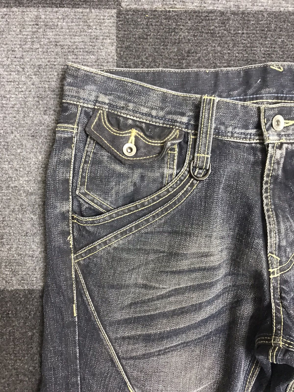 Japanese Brand HIDEAWAYS Japan Flare Jeans Size US 32 / EU 48 - 5 Thumbnail