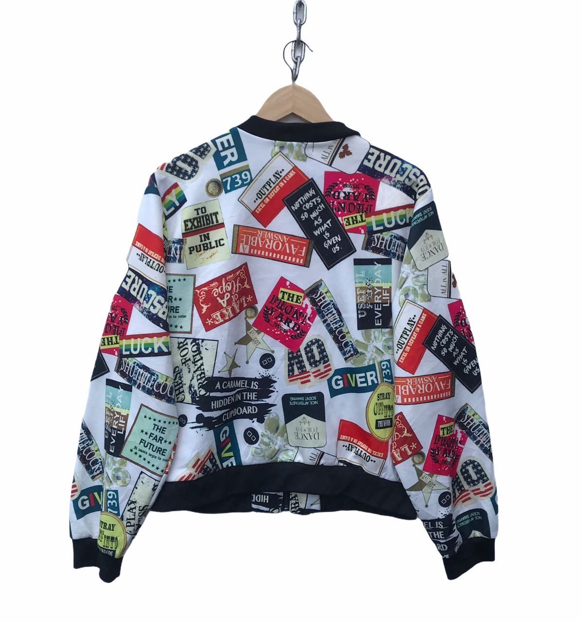Other Overprinted Multicolour Sweater Size US L / EU 52-54 / 3 - 5 Thumbnail