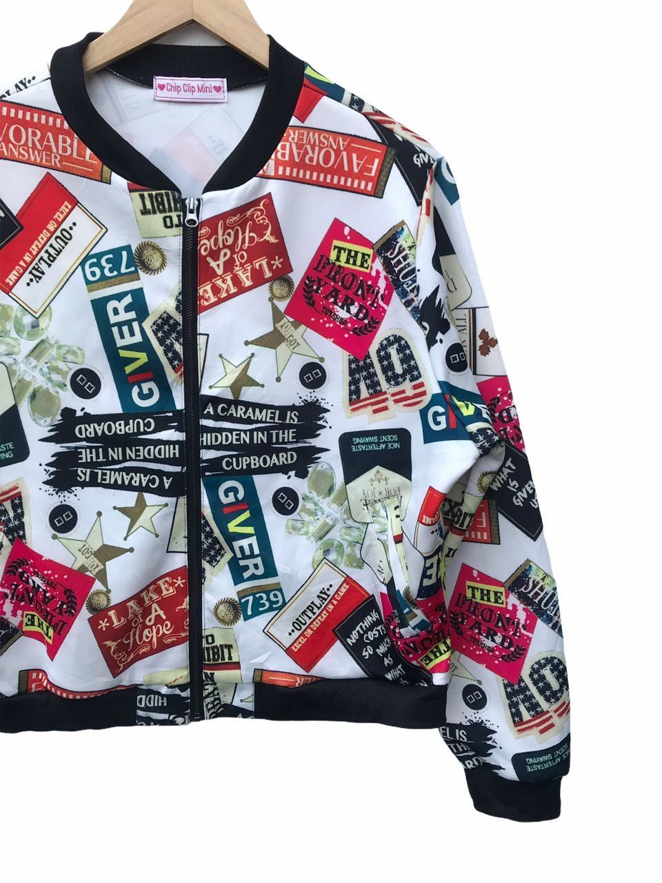 Other Overprinted Multicolour Sweater Size US L / EU 52-54 / 3 - 4 Thumbnail