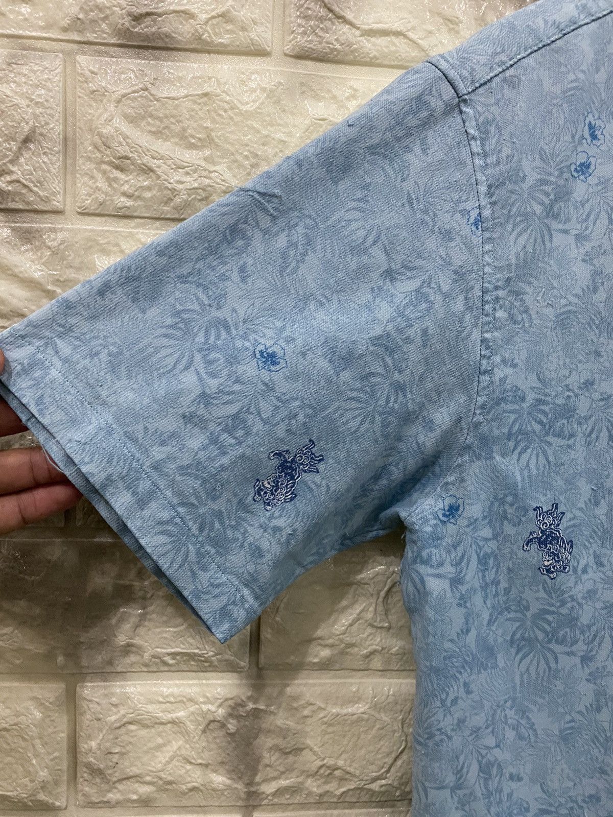 Japanese Brand × Vintage Vintage Majun Hawaiian shirt Size US L / EU 52-54 / 3 - 3 Thumbnail