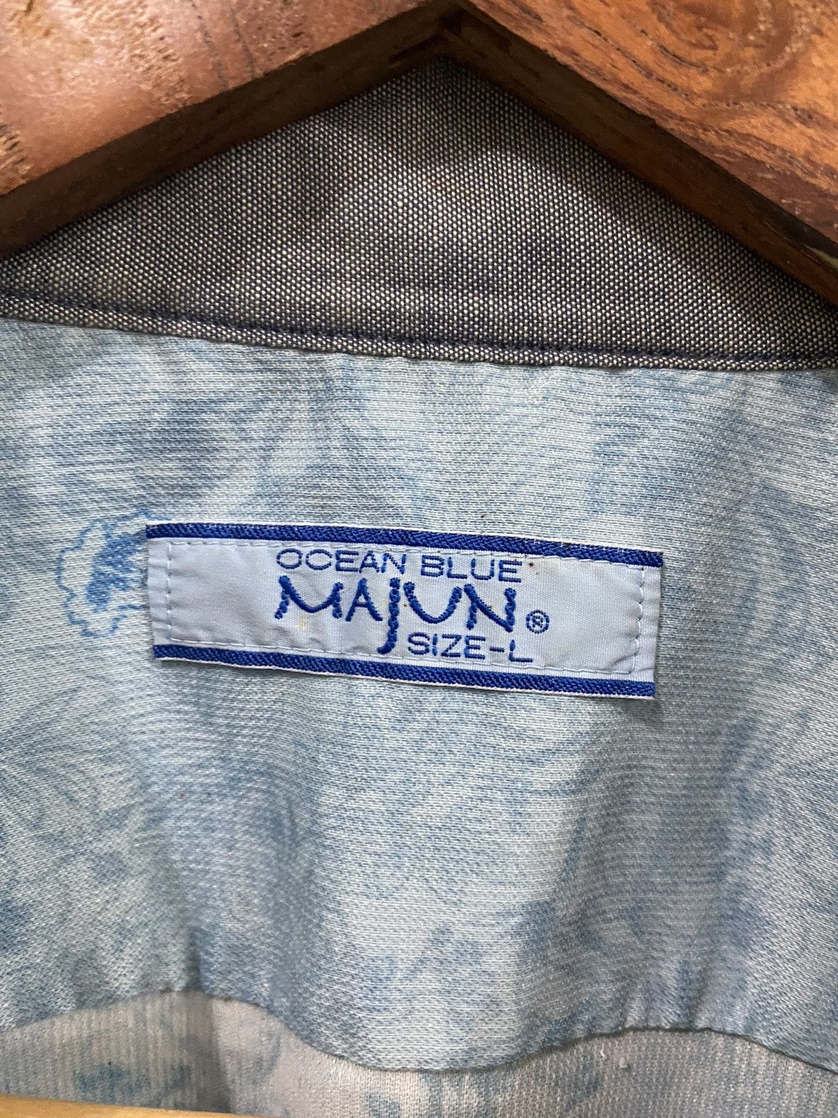 Japanese Brand × Vintage Vintage Majun Hawaiian shirt Size US L / EU 52-54 / 3 - 7 Thumbnail