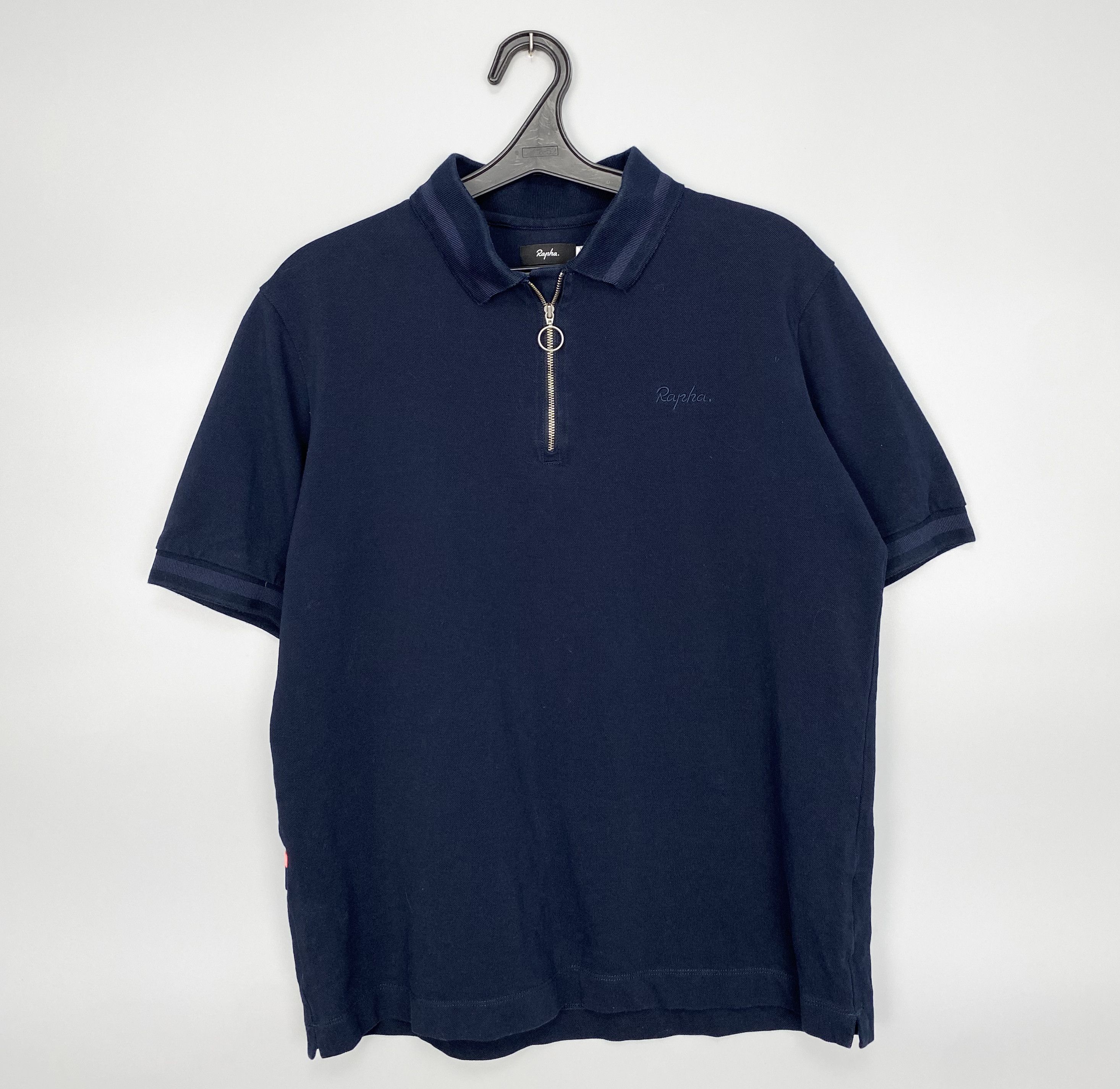 Rapha Rapha Logo Zip Polo Navy Size US S / EU 44-46 / 1 - 1 Thumbnail