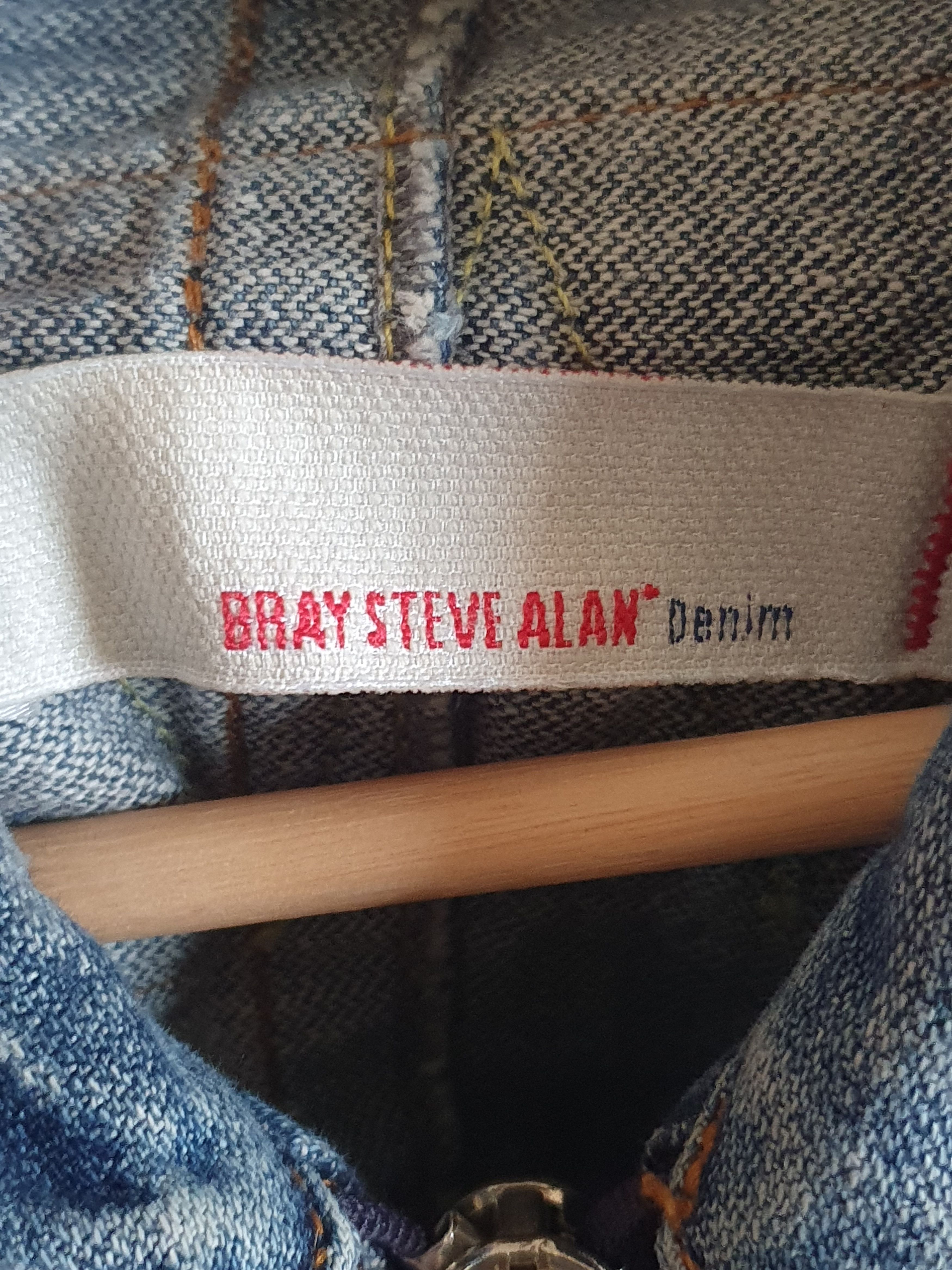 Other Bray Steve Slan denim 25/20/2004 SWAG Made in Italy jacket L Size L / US 10 / IT 46 - 12 Thumbnail