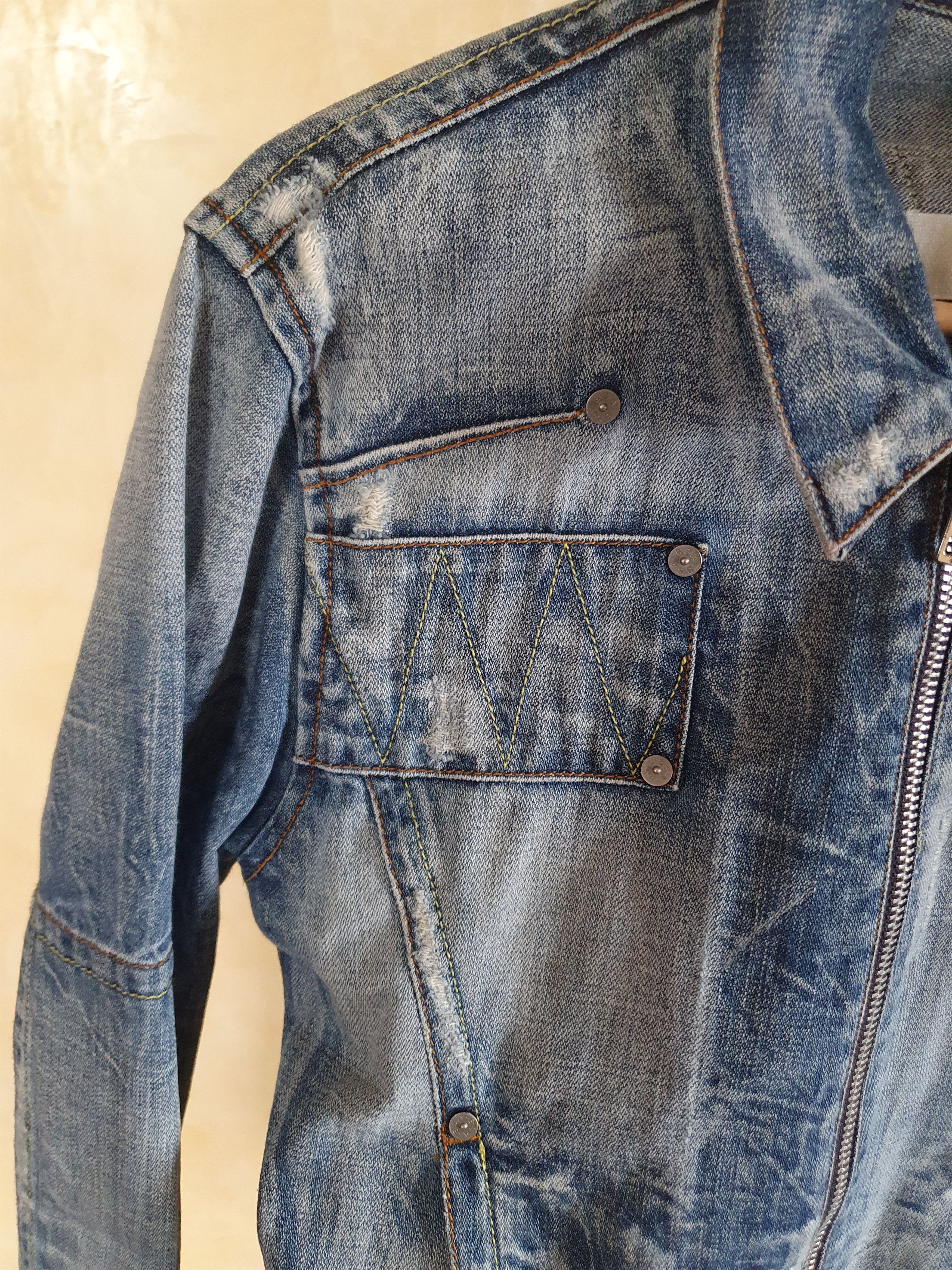 Other Bray Steve Slan denim 25/20/2004 SWAG Made in Italy jacket L Size L / US 10 / IT 46 - 19 Thumbnail
