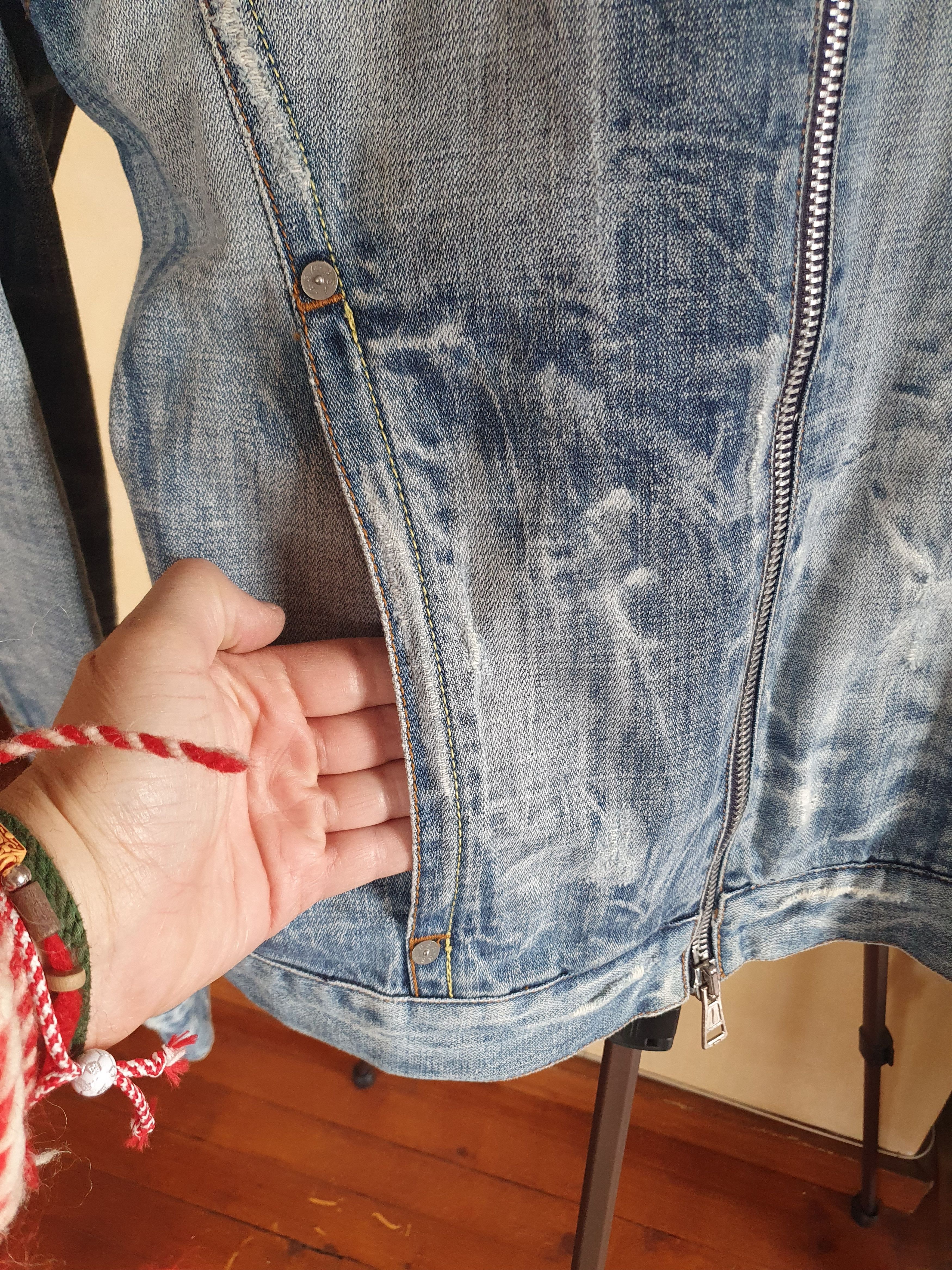 Other Bray Steve Slan denim 25/20/2004 SWAG Made in Italy jacket L Size L / US 10 / IT 46 - 18 Thumbnail