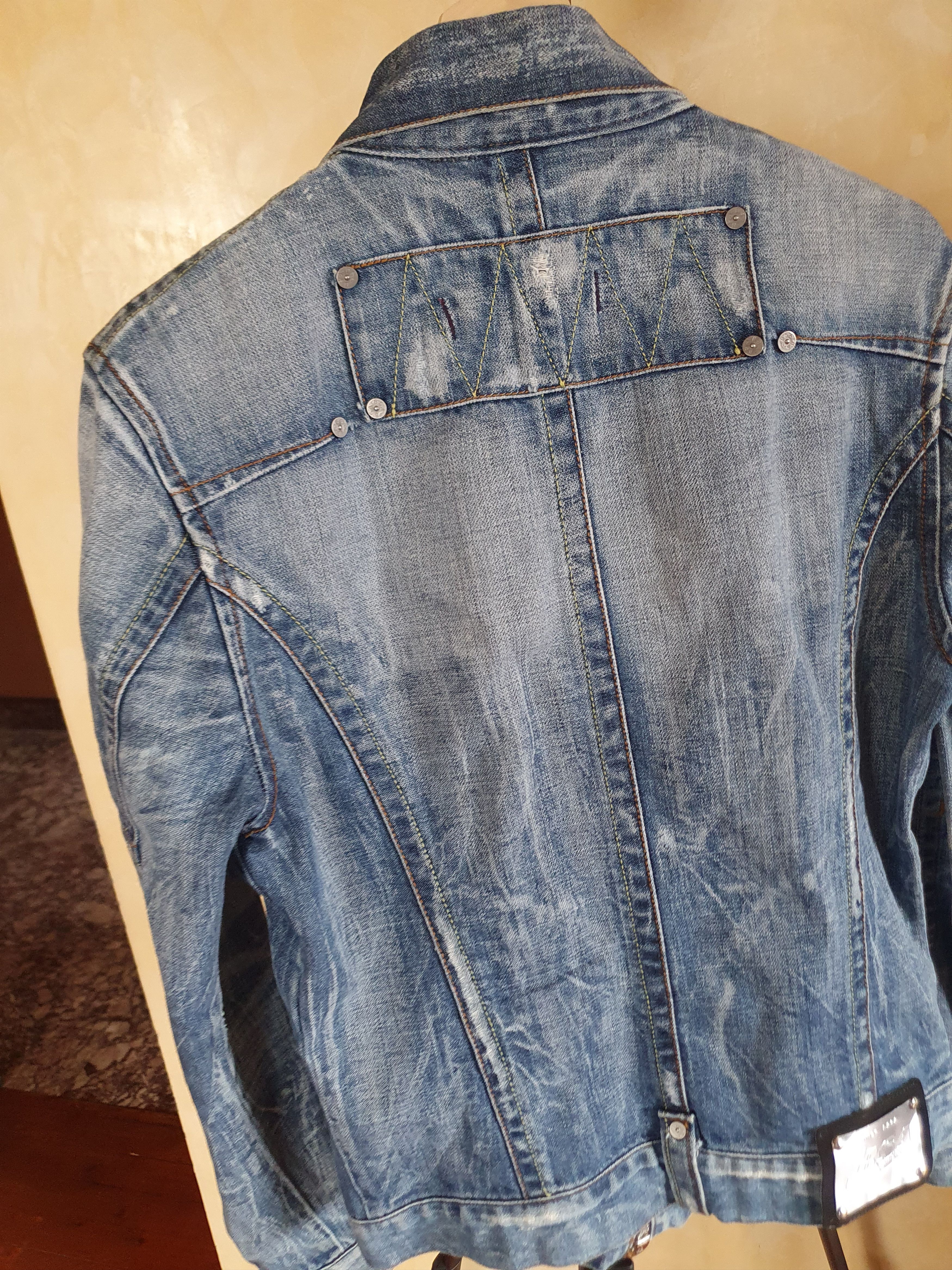 Other Bray Steve Slan denim 25/20/2004 SWAG Made in Italy jacket L Size L / US 10 / IT 46 - 10 Thumbnail