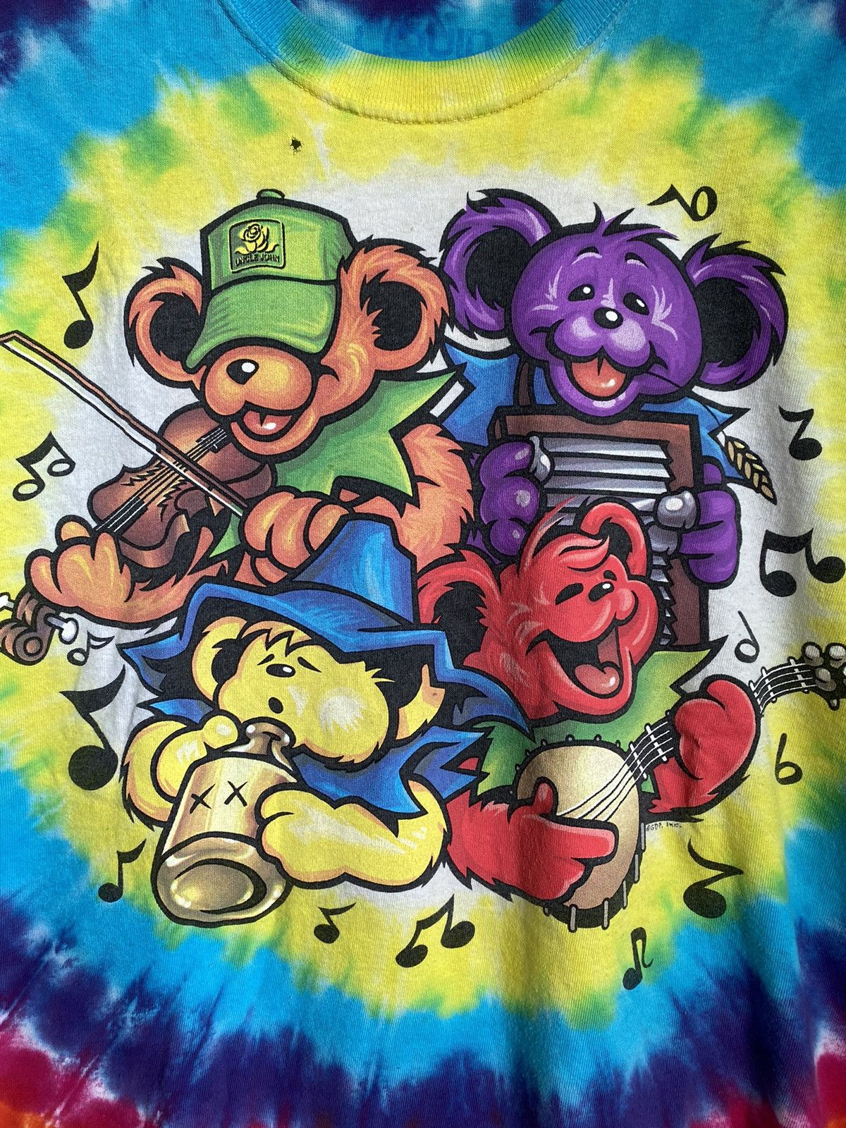 Vintage Vintage Grateful Dead Big River Jamboree Tie Dye Band Tee Size US M / EU 48-50 / 2 - 2 Thumbnail