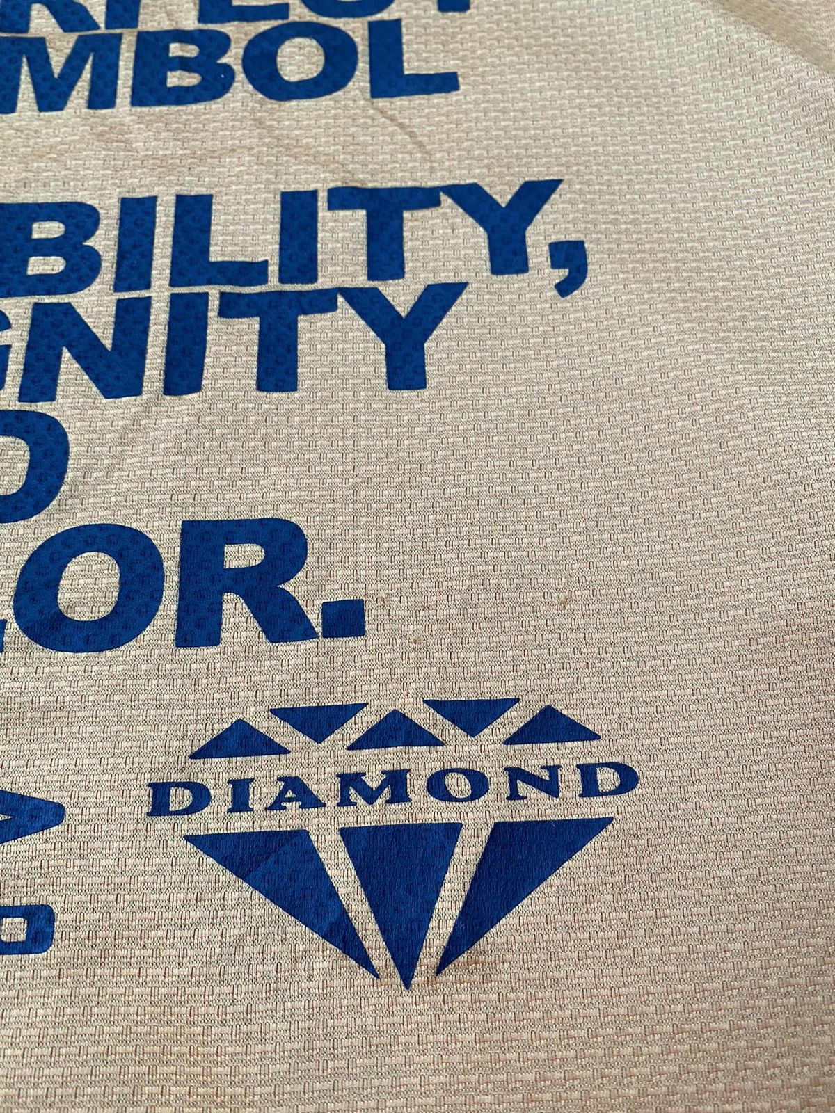 Umbro Umbro Diamond Long Sleeve Distressed Jersey Size US L / EU 52-54 / 3 - 15 Thumbnail