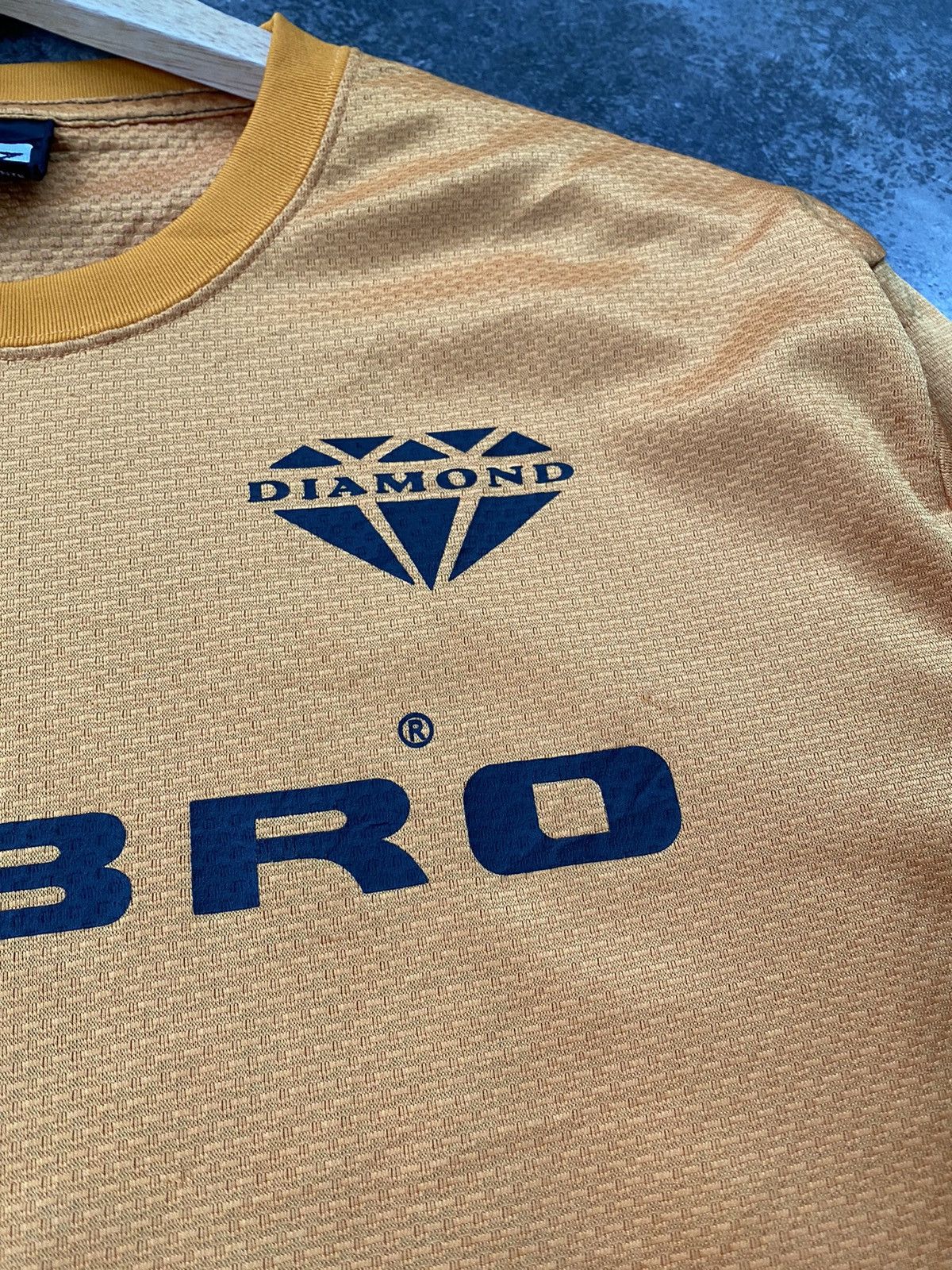 Umbro Umbro Diamond Long Sleeve Distressed Jersey Size US L / EU 52-54 / 3 - 8 Thumbnail