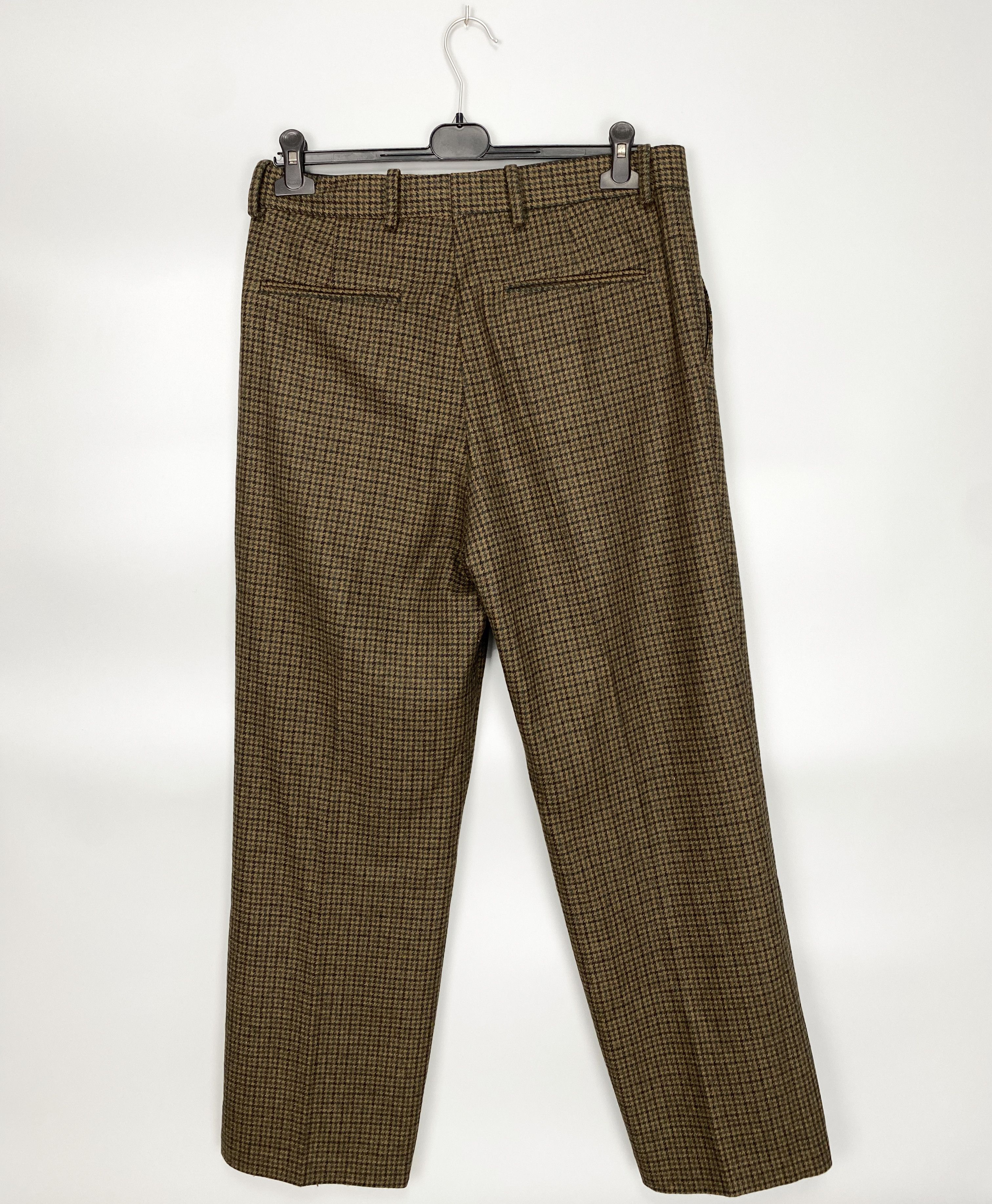 H&M NEW John Boyega x HM Italy Checkered Wool Casual Pant Size US 33 - 4 Thumbnail