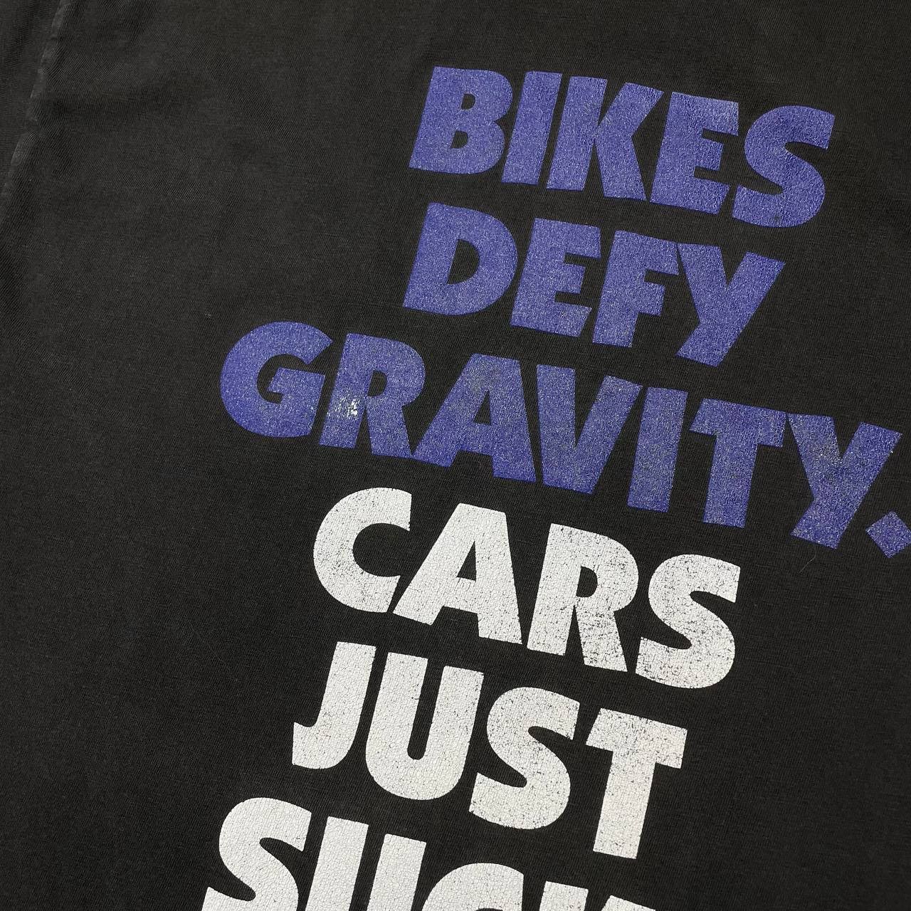 Vintage Vintage Bike Magazine Quote Cars Just Suck T Shirt Size US S / EU 44-46 / 1 - 15 Thumbnail