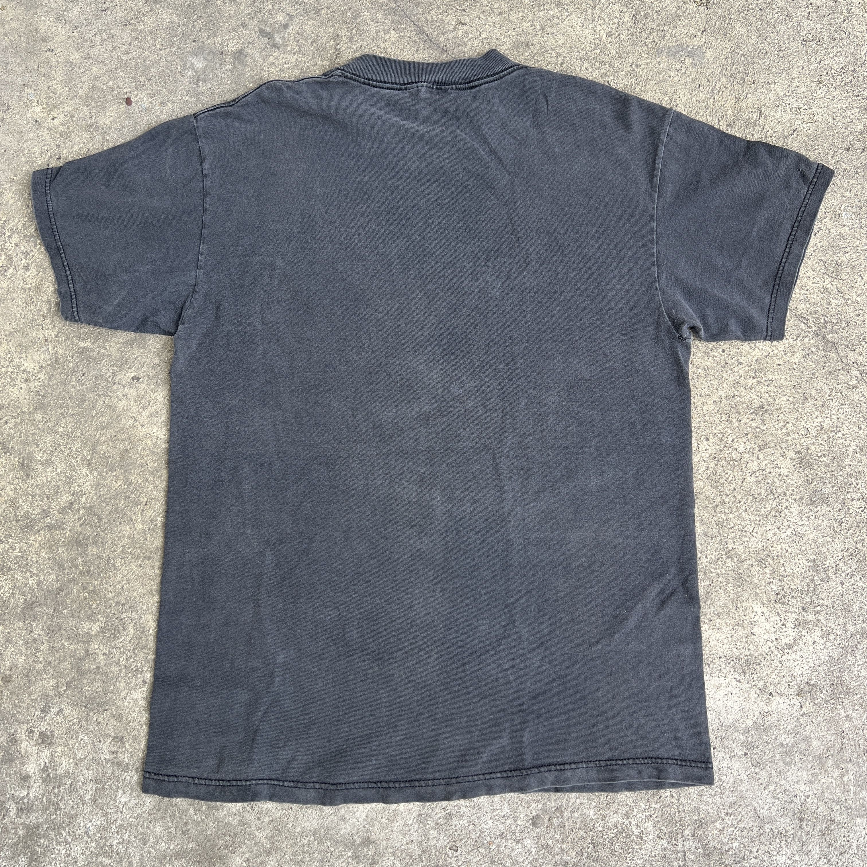 Vintage Vtg Serial killer American Psycho Thug Life Faded Thrashed Size US L / EU 52-54 / 3 - 5 Thumbnail