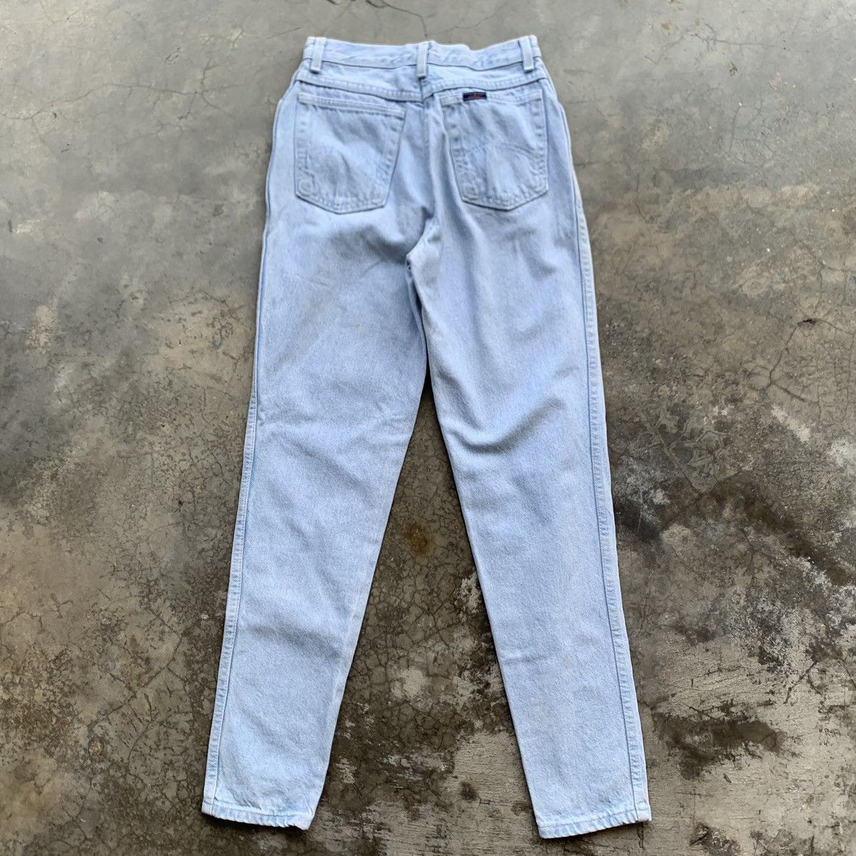 Vintage Vintage 90s Chic Made in Usa High Waisted Jeans Size W26x30 Size 26" / US 2 / IT 38 - 2 Thumbnail