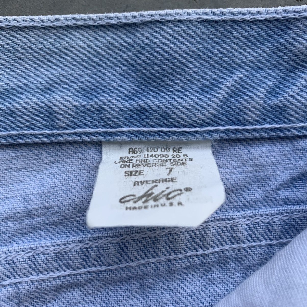 Vintage Vintage 90s Chic Made in Usa High Waisted Jeans Size W26x30 Size 26" / US 2 / IT 38 - 14 Thumbnail