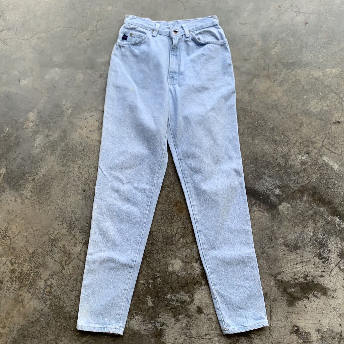 Vintage Vintage 90s Chic Made in Usa High Waisted Jeans Size W26x30 Size 26" / US 2 / IT 38 - 1 Thumbnail